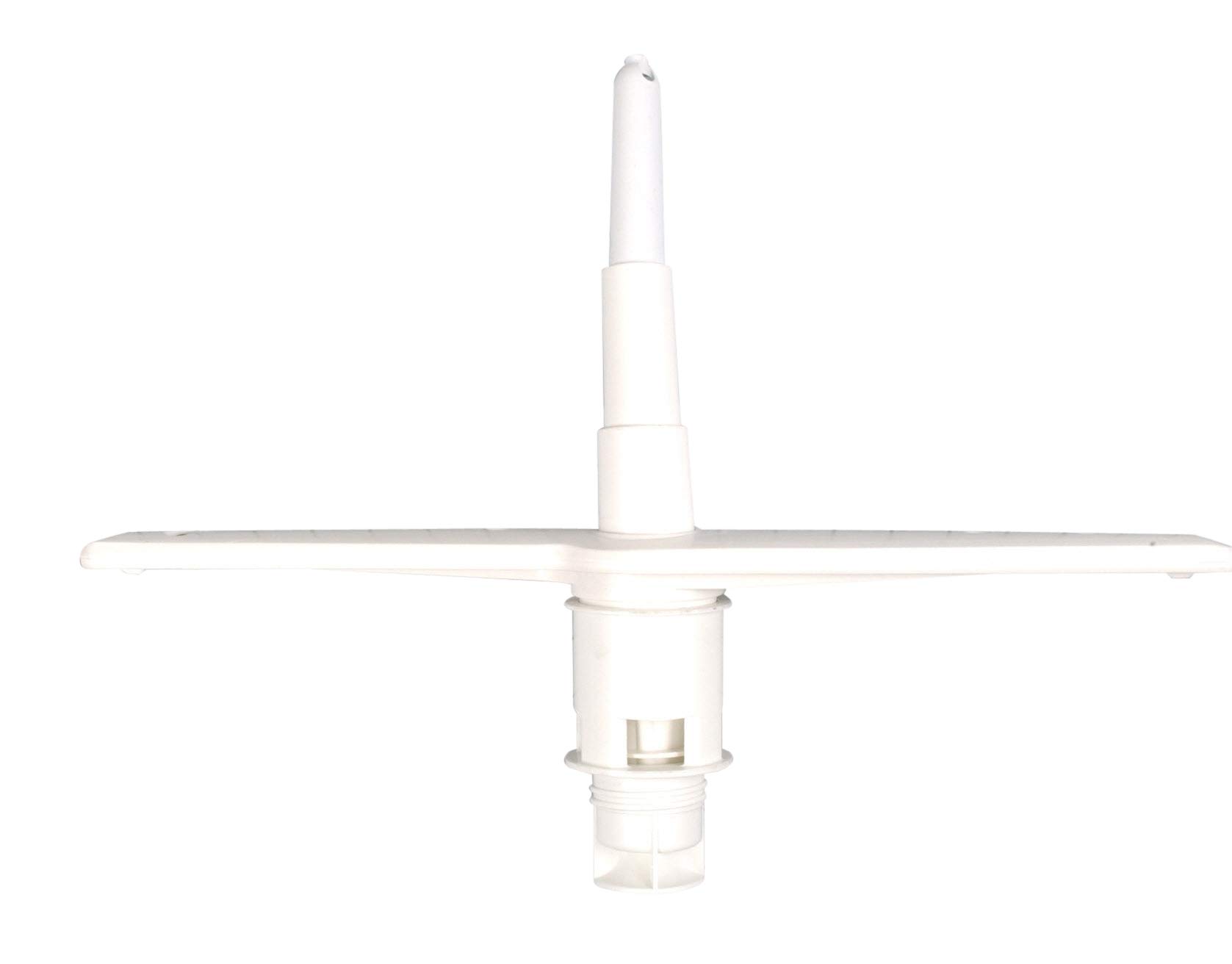 GE WD22X10008 Lower Wash Arm Assembly Replacement Part - Compatible with GE Dishwashers - Durable Stainless Steel Spray Arm for Effective Cleaning - Perfect for Home Kitchen Appliance Repair