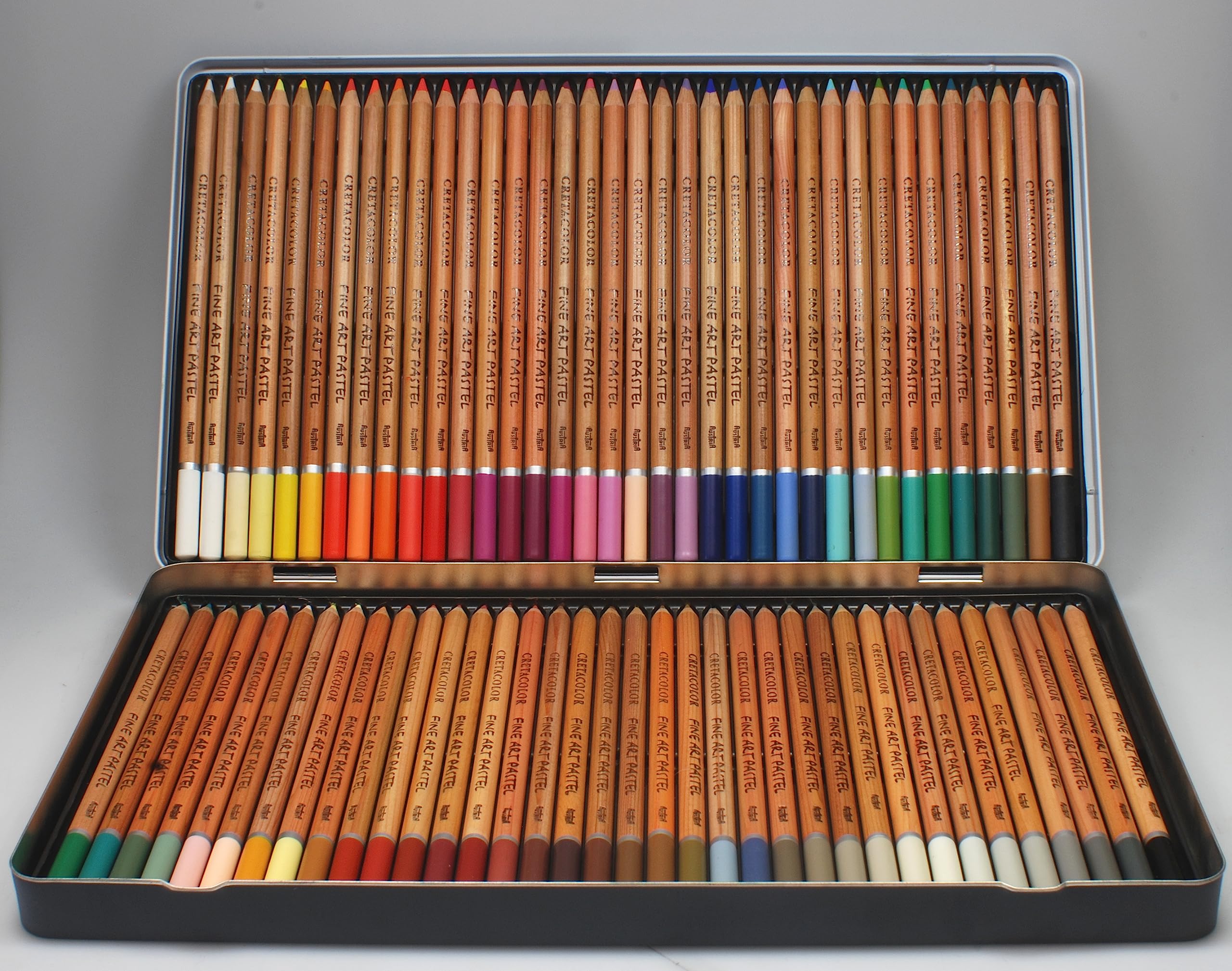 Premium Cretacolor 72-Piece Fine Art Pastel Pencil Set - Vibrant Colors for Professional Artists & Sketching | Ideal for Drawing, Blending & Mixed Media Art Projects