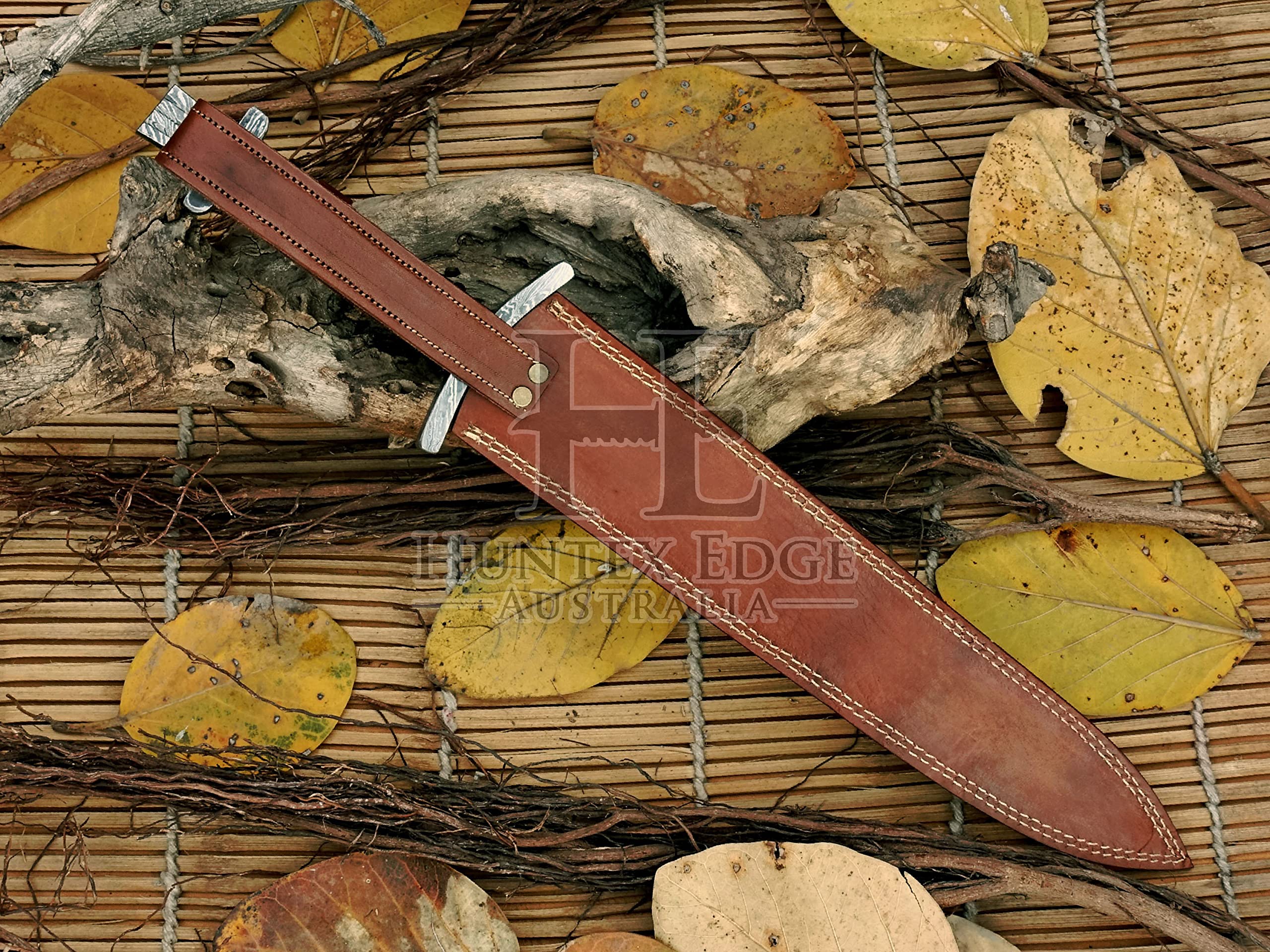 HUNTEX Damascus Steel Dagger - 22