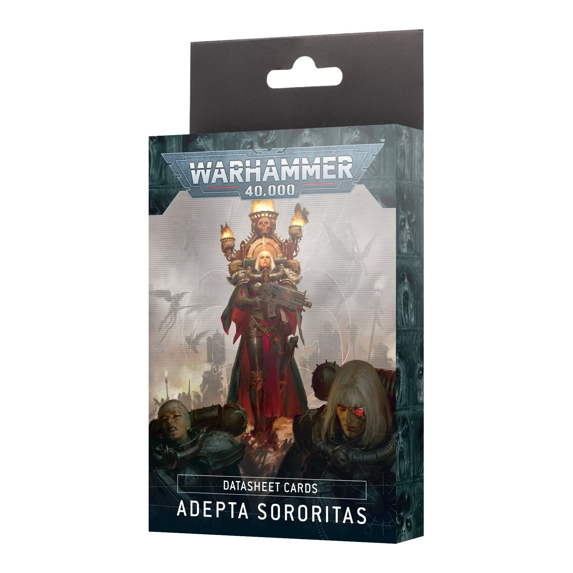 Adepta Sororitas Datasheet Cards - Warhammer 40K Game Accessories for Tabletop Strategy & Army Building