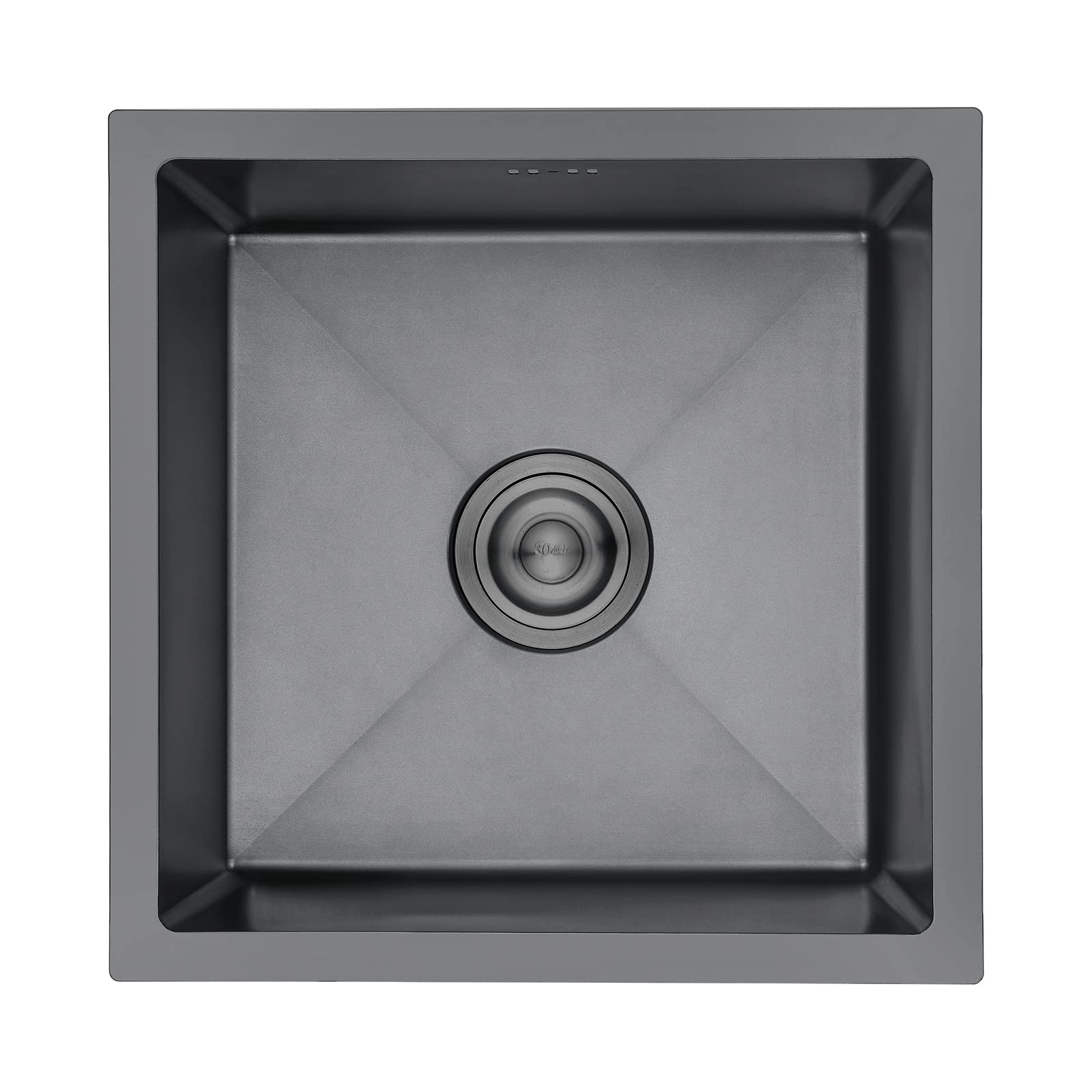 Premium 40x40cm Stainless Steel Kitchen Sink with Drain Filter - Undermount Design for Modern Countertops | Perfect for Home Renovation & Commercial Kitchens