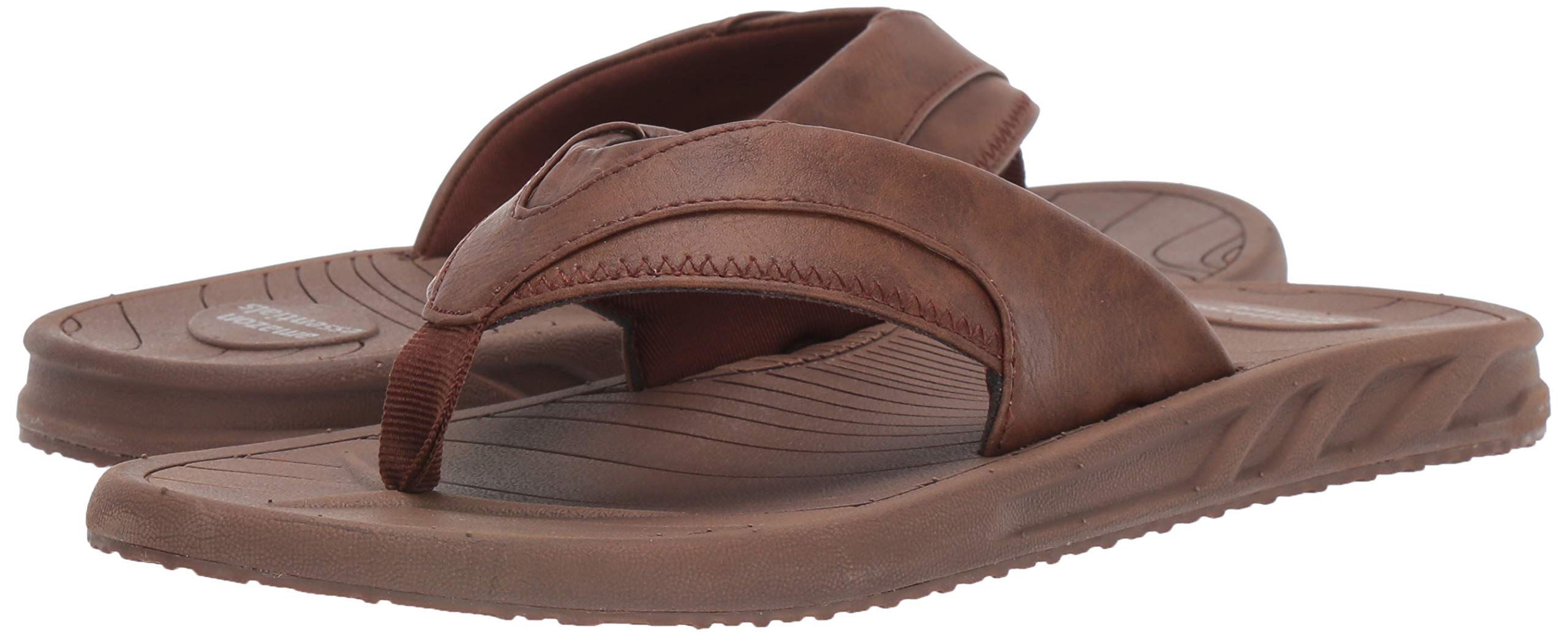 Amazon Essentials Men's Comfortable Flip Flop Sandals - Lightweight & Durable Beach Shoes for Summer, Pool, and Outdoor Activities