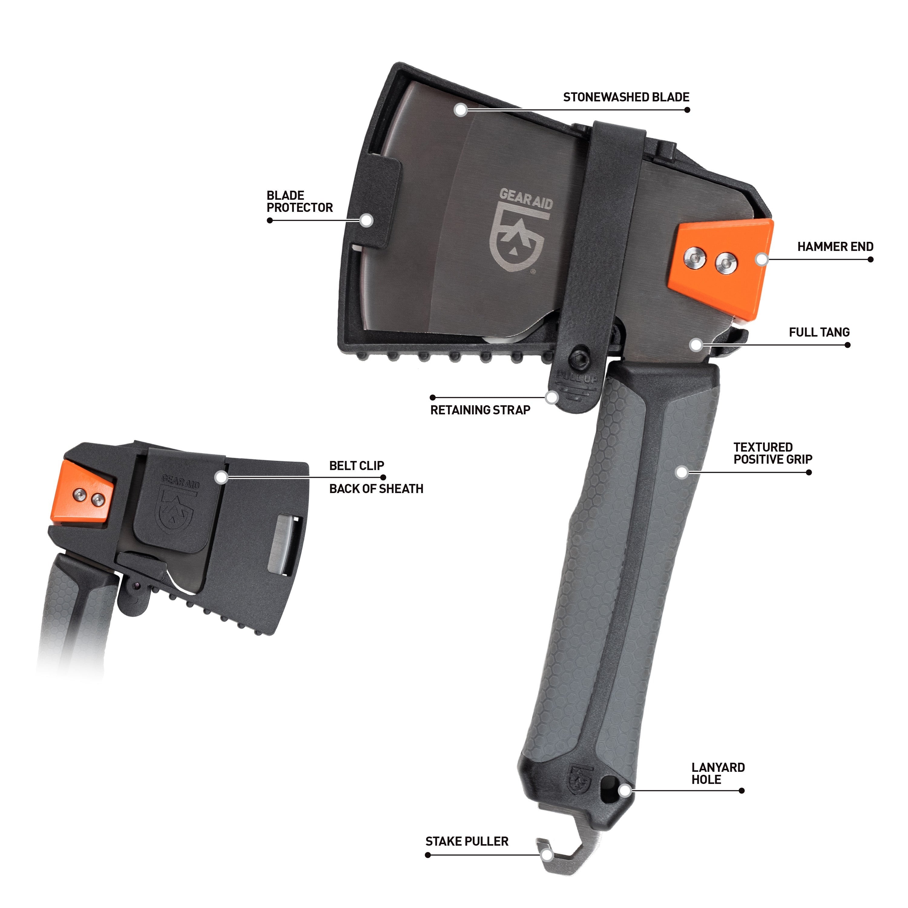 Balta Camp Hatchet - Premium Outdoor Axe for Camping, Hiking & Survival | Durable Lightweight Hatchet for Wood Splitting & Bushcraft
