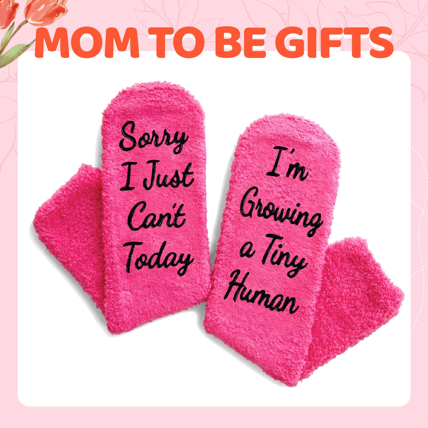 **HappyPop Pregnancy Gifts for Pregnant Wife - New Mom Socks, IVF Gifts for Expecting Mothers - Perfect for Mother's Day, Baby Shower & Hospital Delivery**