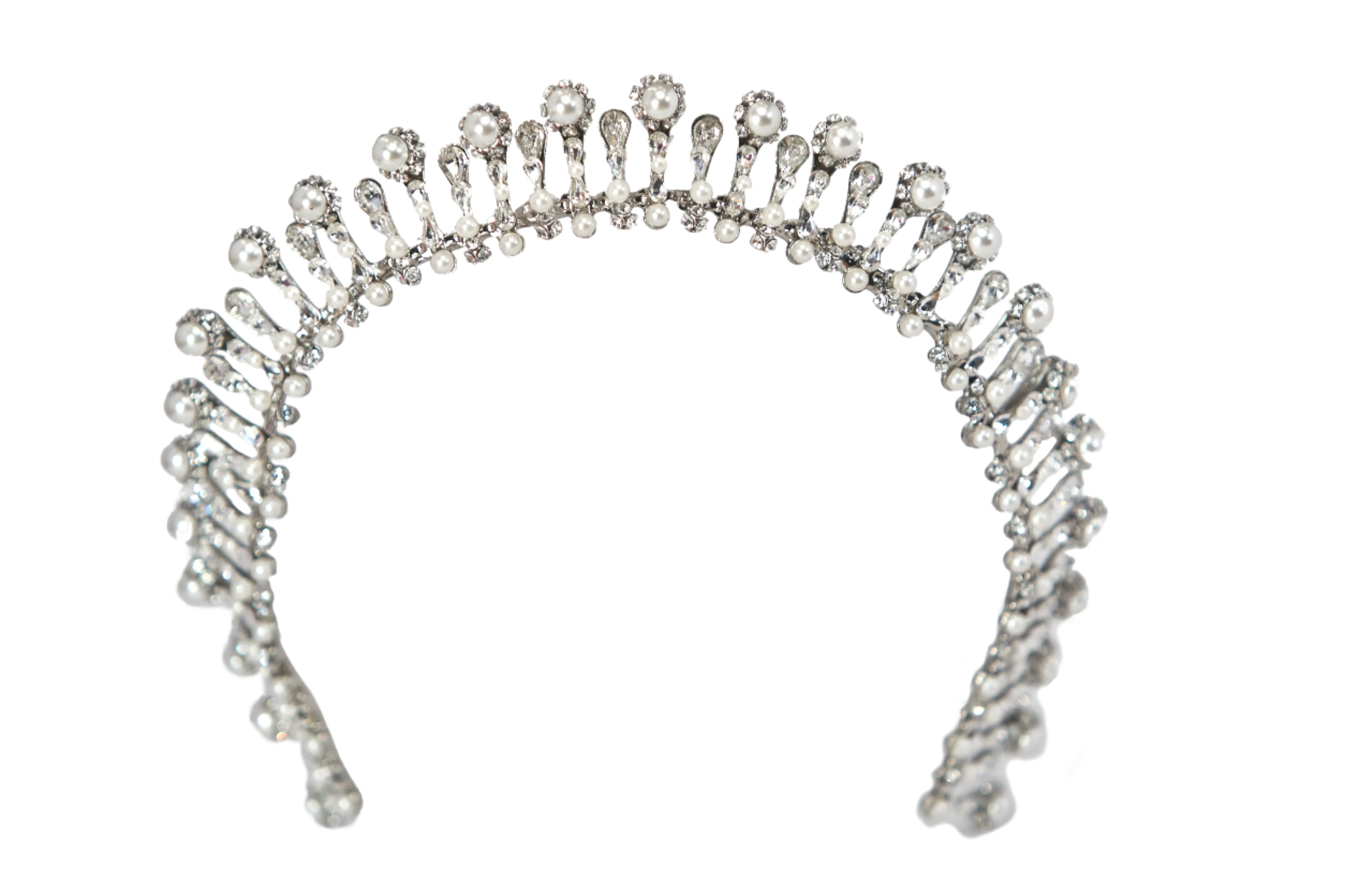 Spark Crown - Elegant Rhinestone Tiara for Women | Perfect for Weddings, Prom, Pageants & Special Occasions