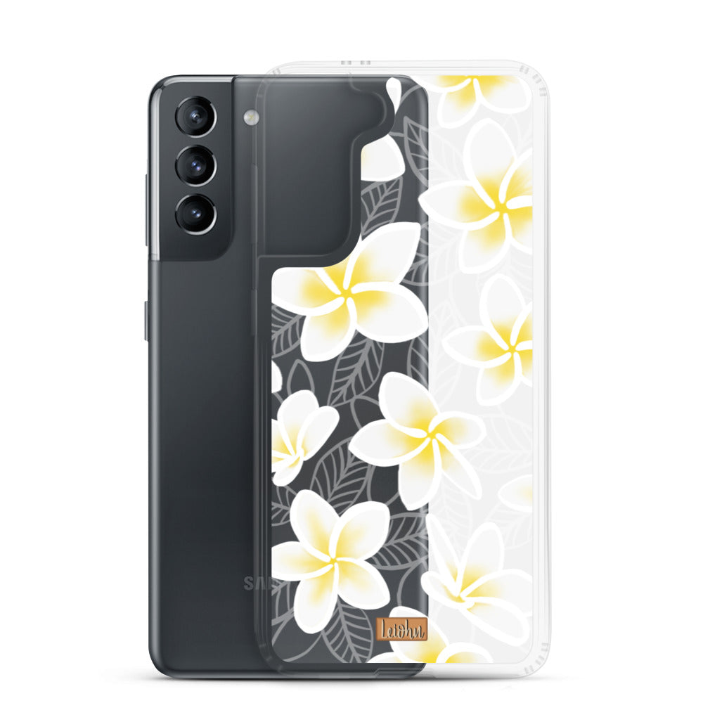 Pua Melia Clear Phone Case for Samsung Galaxy - Slim Protective Cover with Scratch Resistance | Perfect for Everyday Use, Travel & Work