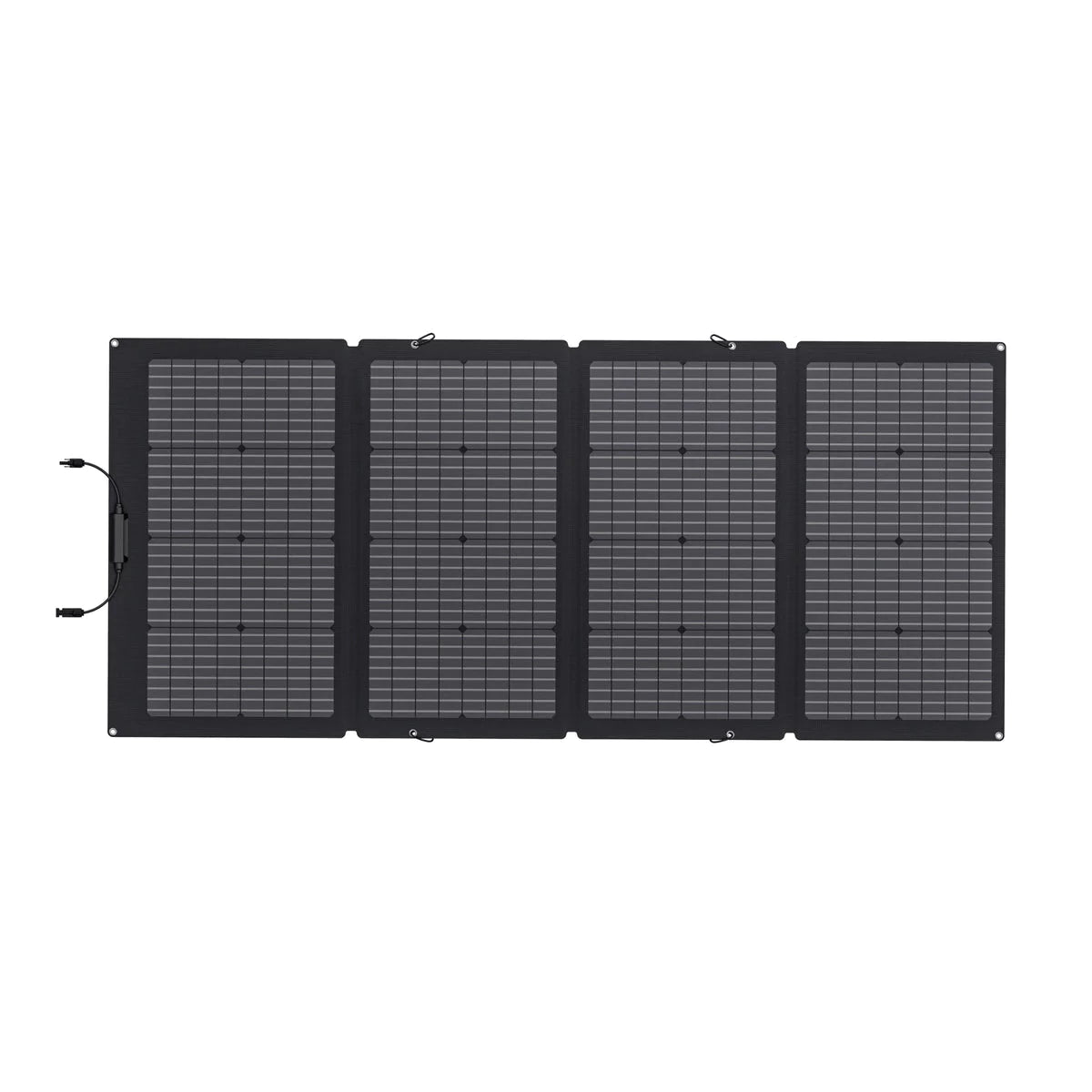 EcoFlow 220W Bifacial Portable Solar Panel for Camping, RV & Off-Grid Power - High Efficiency Foldable Solar Charger for Outdoor Adventures & Emergency Backup