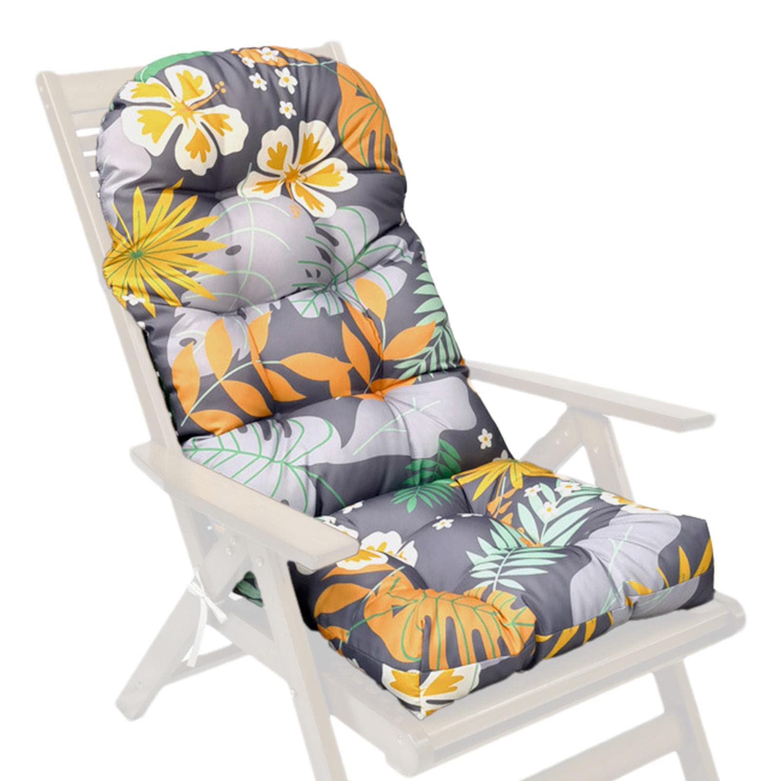 Premium Waterproof Outdoor Chair Cushions - High Back Rocking & Adirondack Lounge Cushions for Patio, Garden, Yard & Indoor Furniture - Durable Comfort for Relaxing, Entertaining & Outdoor Decor