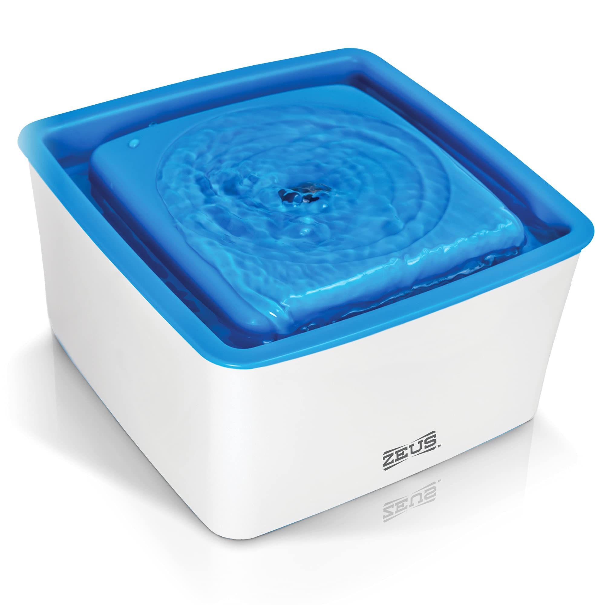 ZEUS Mini Elevated Dog Water Dispenser - Automatic Drinking Fountain for Small Dog Breeds | Indoor Pet Hydration Station for Puppies & Toy Dogs