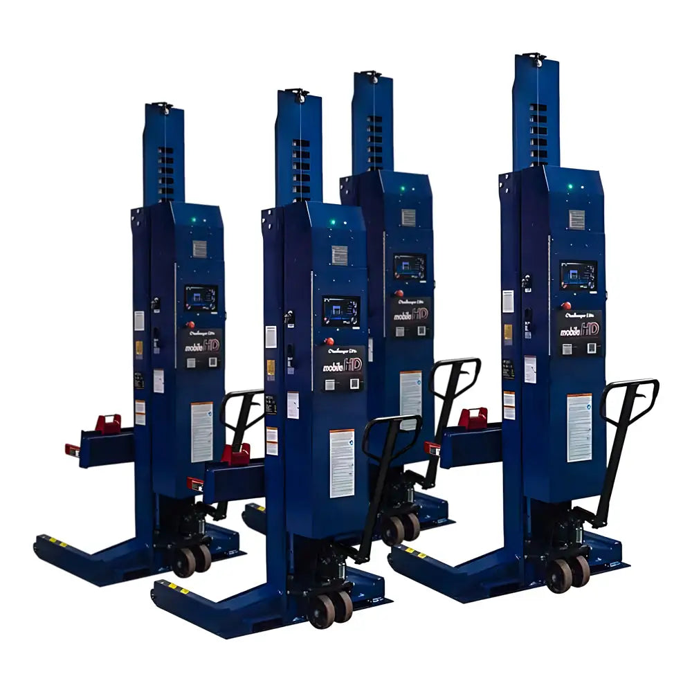 Challenger ALI Mobile HD Column Lifts CLHM 190 - Heavy Duty Vehicle Lift for Auto Repair Shops & Home Garages
