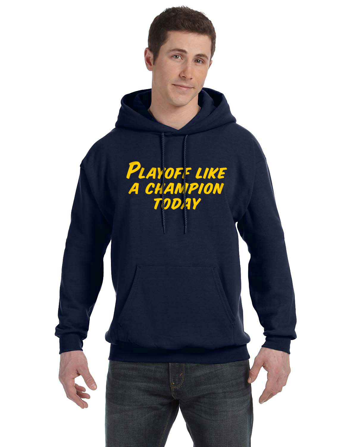 Champion Playoff Hoodie - Men's & Women's Sweatshirt for Sports & Casual Wear - Perfect for Game Day, Gym, and Everyday Comfort