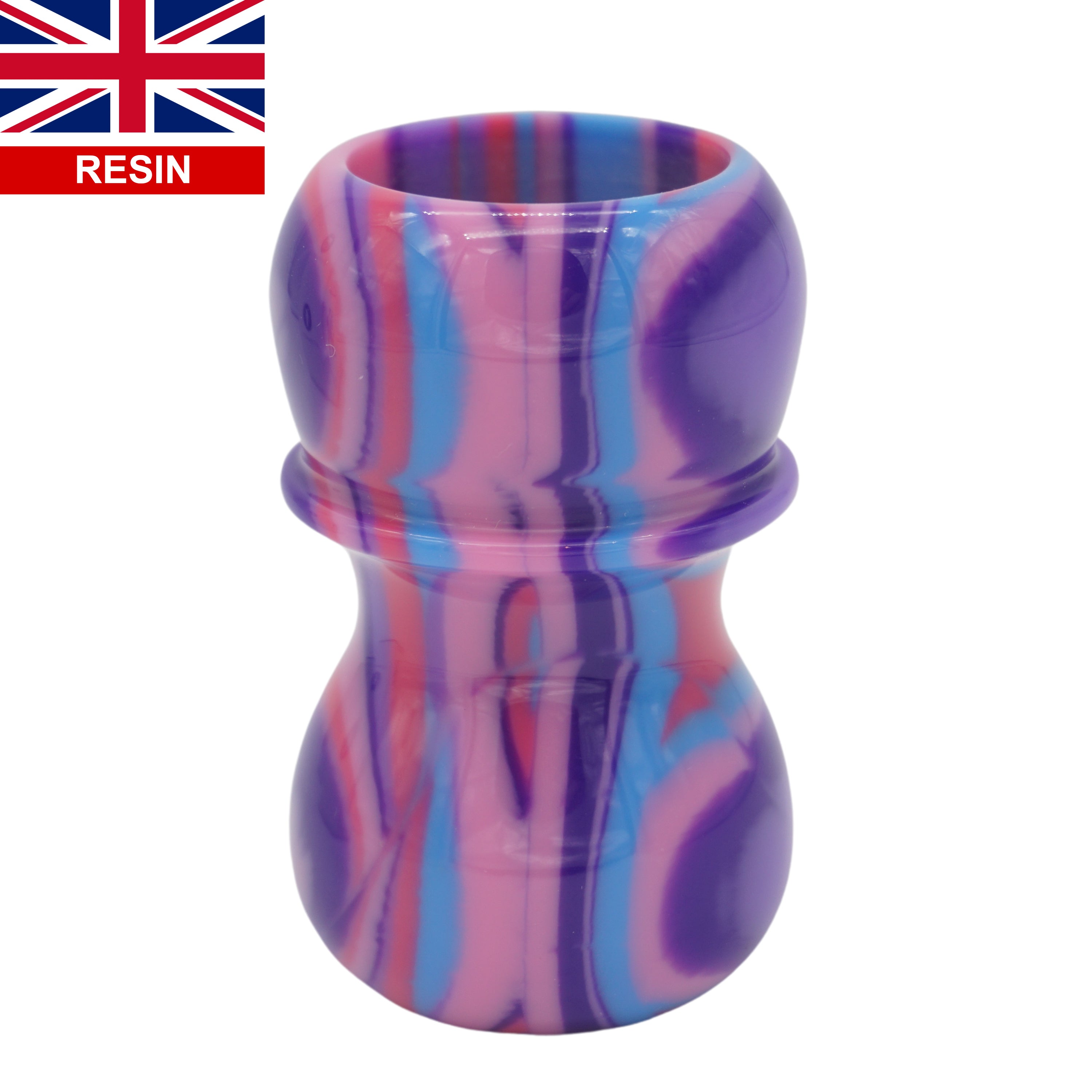 Premium Purple Haze Handmade Shaving Brush Handle - Fits 24mm & 26mm Knots - Perfect for Wet Shaving & Grooming Gifts for Men