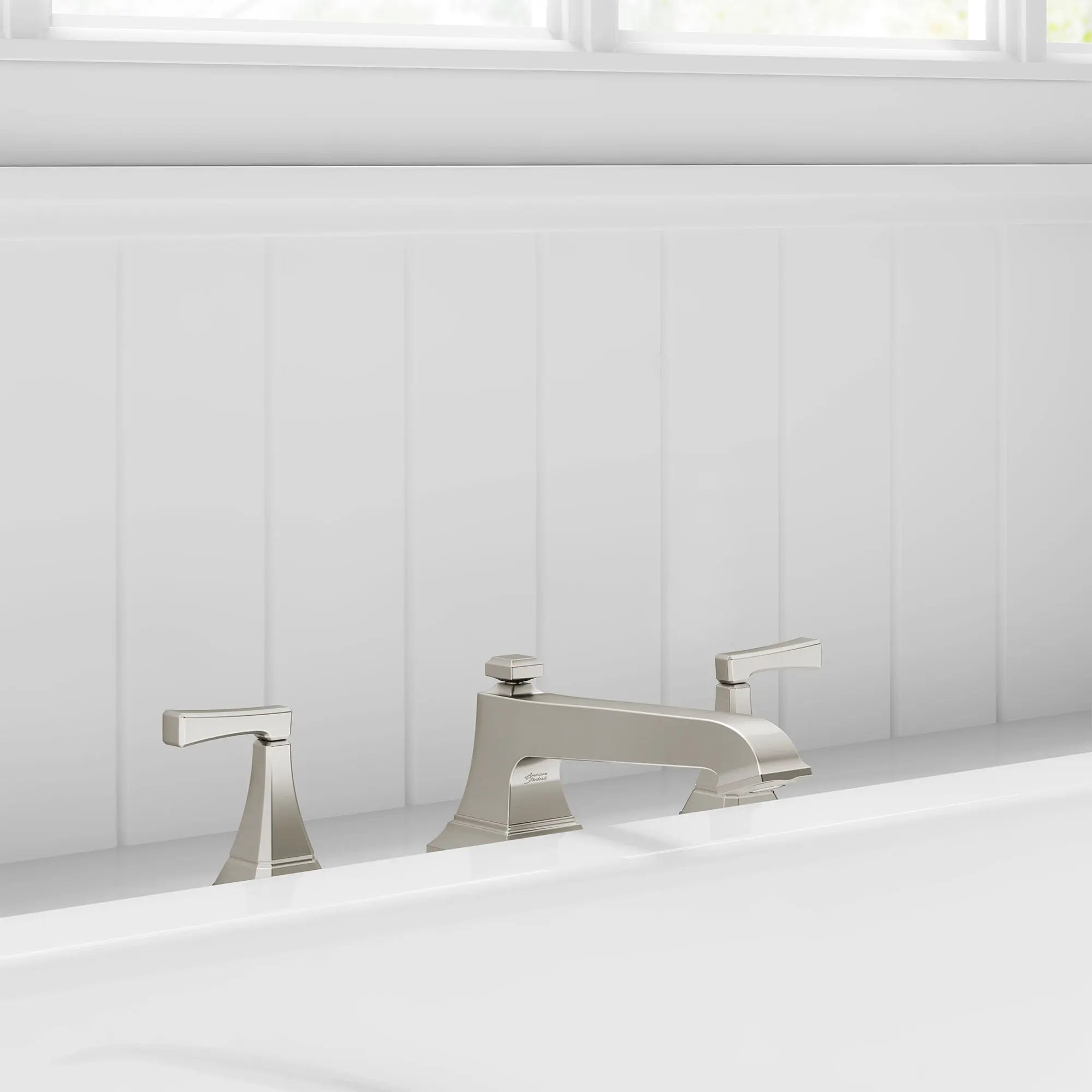 Crawford Bathtub Faucet with Lever Handles - Compatible with Flash® Rough In Valve - Durable Brass Construction for Bathroom & Shower Use