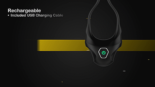 Nexus Forge Lasso Vibrating Ring for Couples - Rechargeable Silicone Cock Ring for Enhanced Pleasure - Perfect for Valentine's Day & Romantic Nights