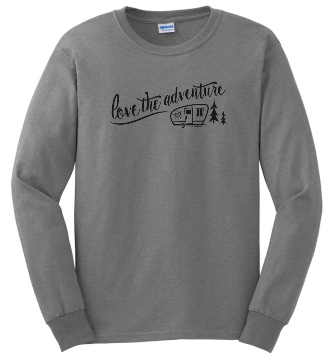 RV Gifts for Travel Lovers - Adventure Themed Long Sleeve T-Shirt | Perfect for Road Trips, Camping & Outdoor Enthusiasts