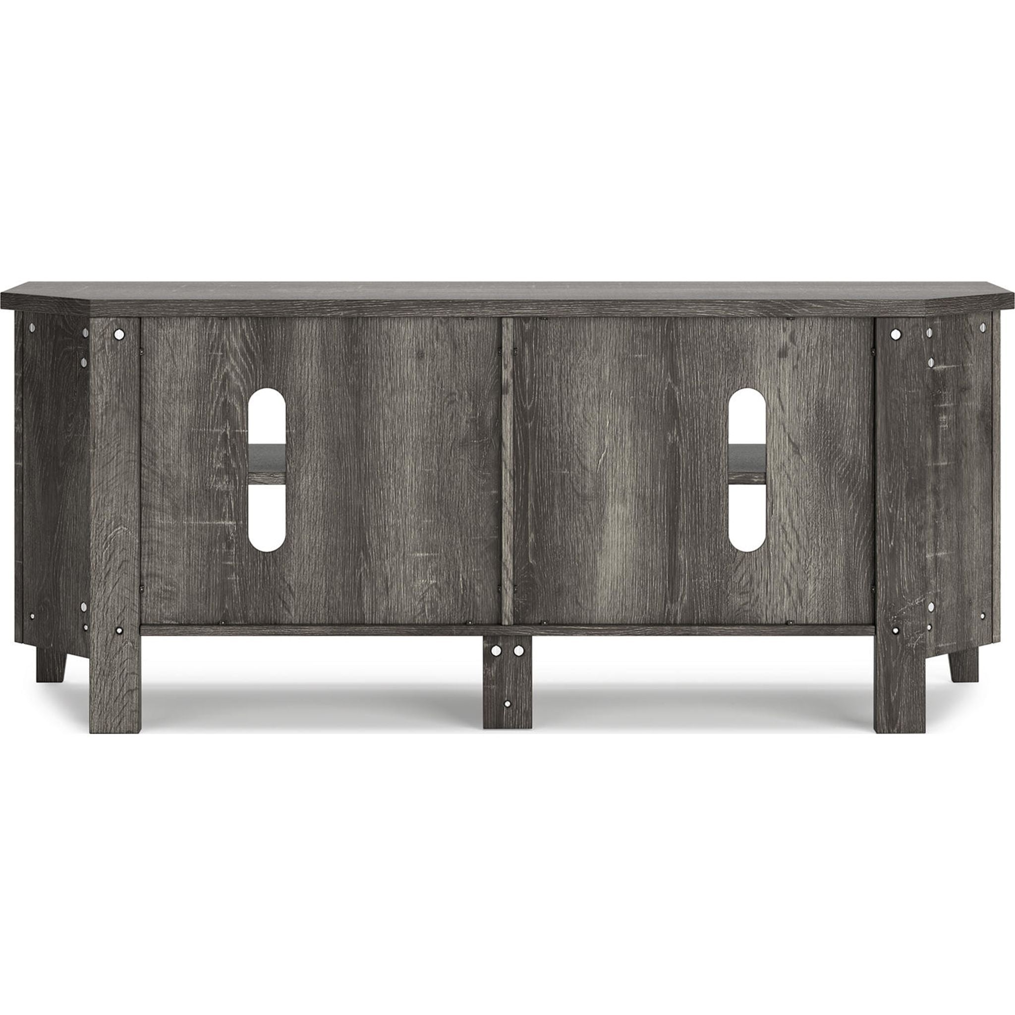 Arlenbry Modern TV Stand with Storage - 60 Inch Entertainment Center in Gray | Perfect for Living Room, Bedroom & Home Theater Setup