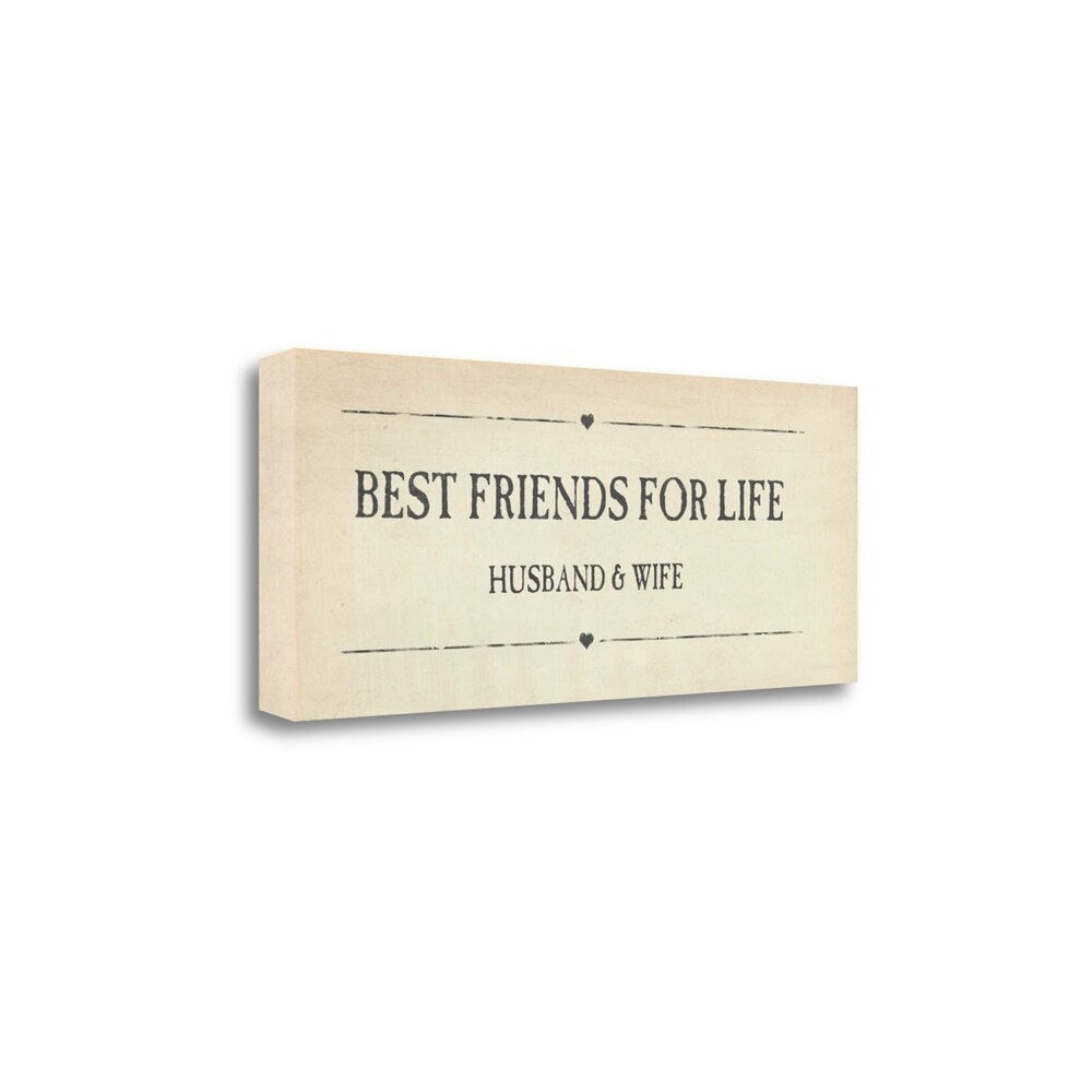 Best Friends by Anna Quach - Premium Fine Art Giclee Print on Gallery Wrap Canvas, Ready to Hang Wall Decor - Perfect for Living Room, Bedroom & Office Art