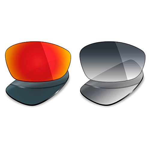 Fire Red & Grey Gradient Tint