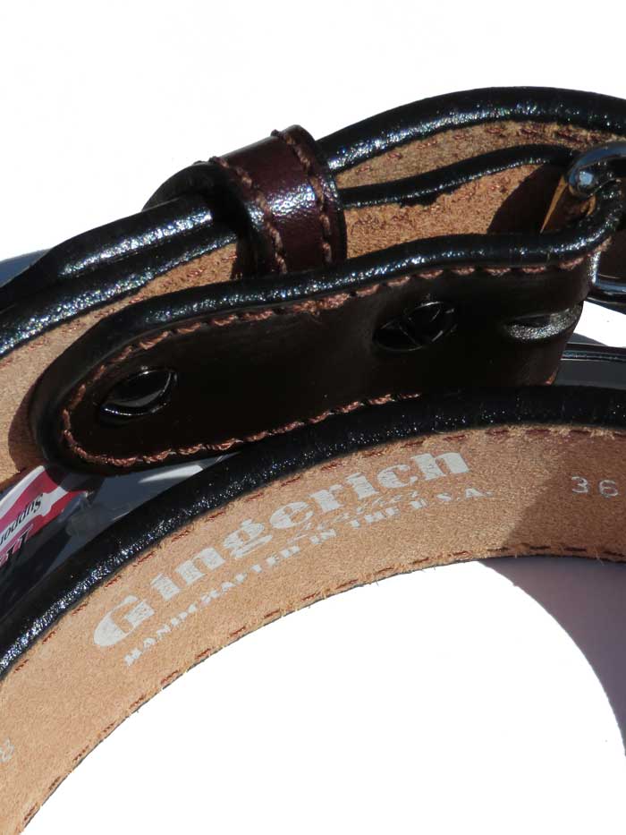 Timeless Basketweave Leather Belt for Men - Gingerich 8883 28 in Classic Brown | Durable & Stylish Dress Belt for Office, Business & Formal Occasions