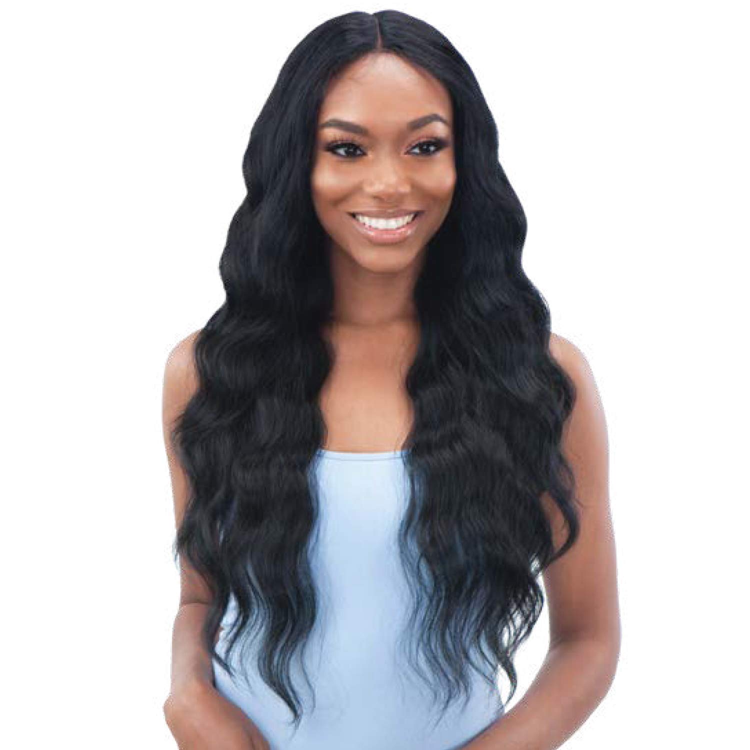 Organique Mastermix Synthetic Lace Front Wig - HALO WAVE 28