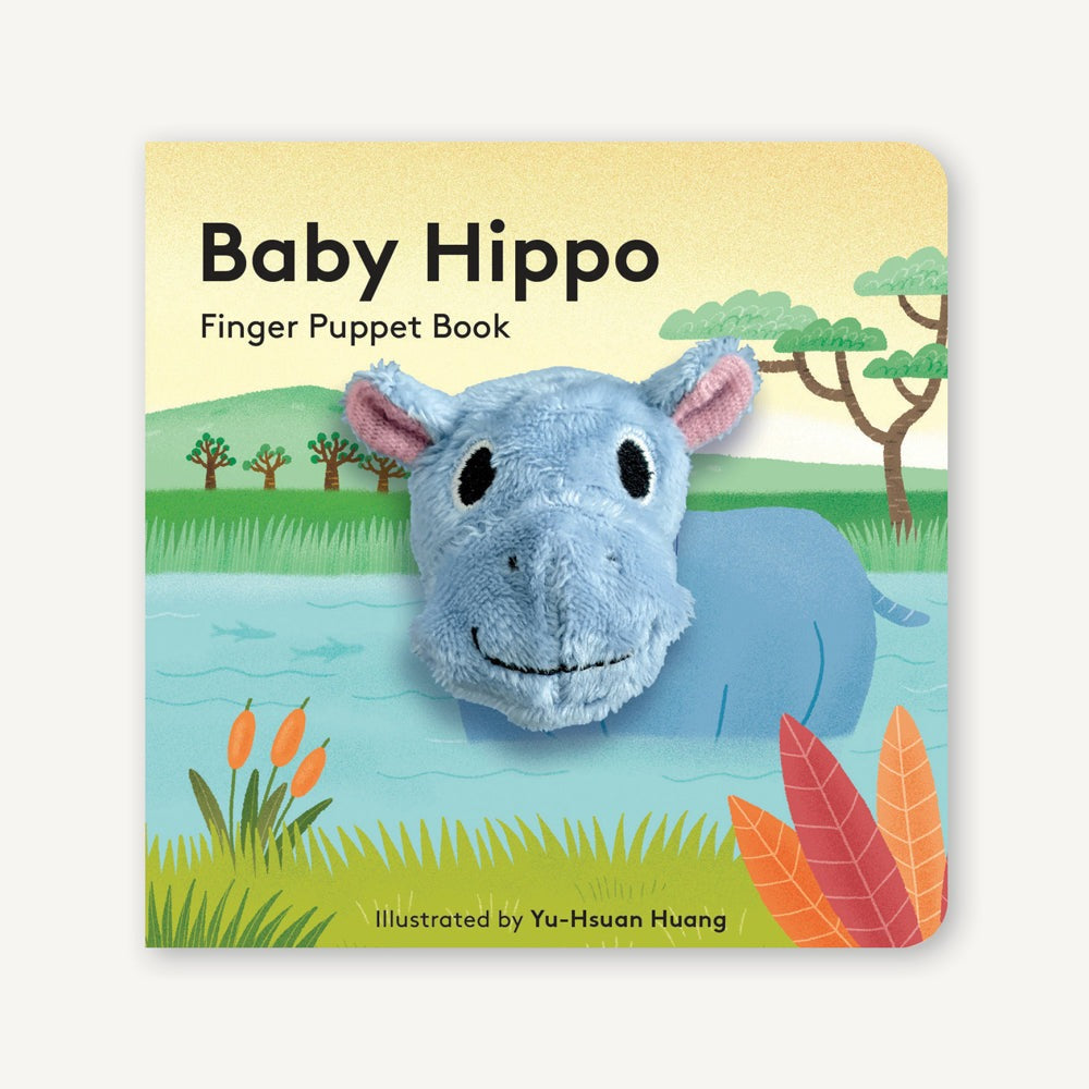 Baby Hippo Finger Puppet Board Book - Interactive Storytime Fun for Toddlers & Infants | Perfect for Early Learning & Playtime