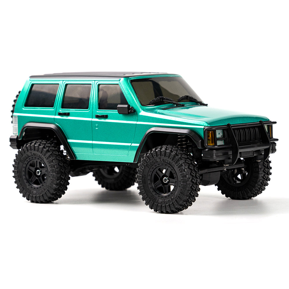 JJRC C8809 1/18 Scale 4WD RC Rock Crawler - Off Road Remote Control Truck Jeep Cherokee - Perfect for Outdoor Adventures, Backyard Crawling & Off-Road Racing