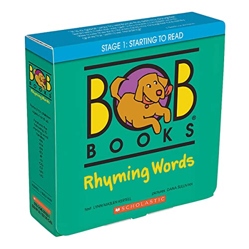 Bob Books: Rhyming Words for Early Readers - Learn Phonics & Reading Skills for Kids Ages 4-6 | Perfect for Homeschooling, Classroom Learning & Bedtime Stories