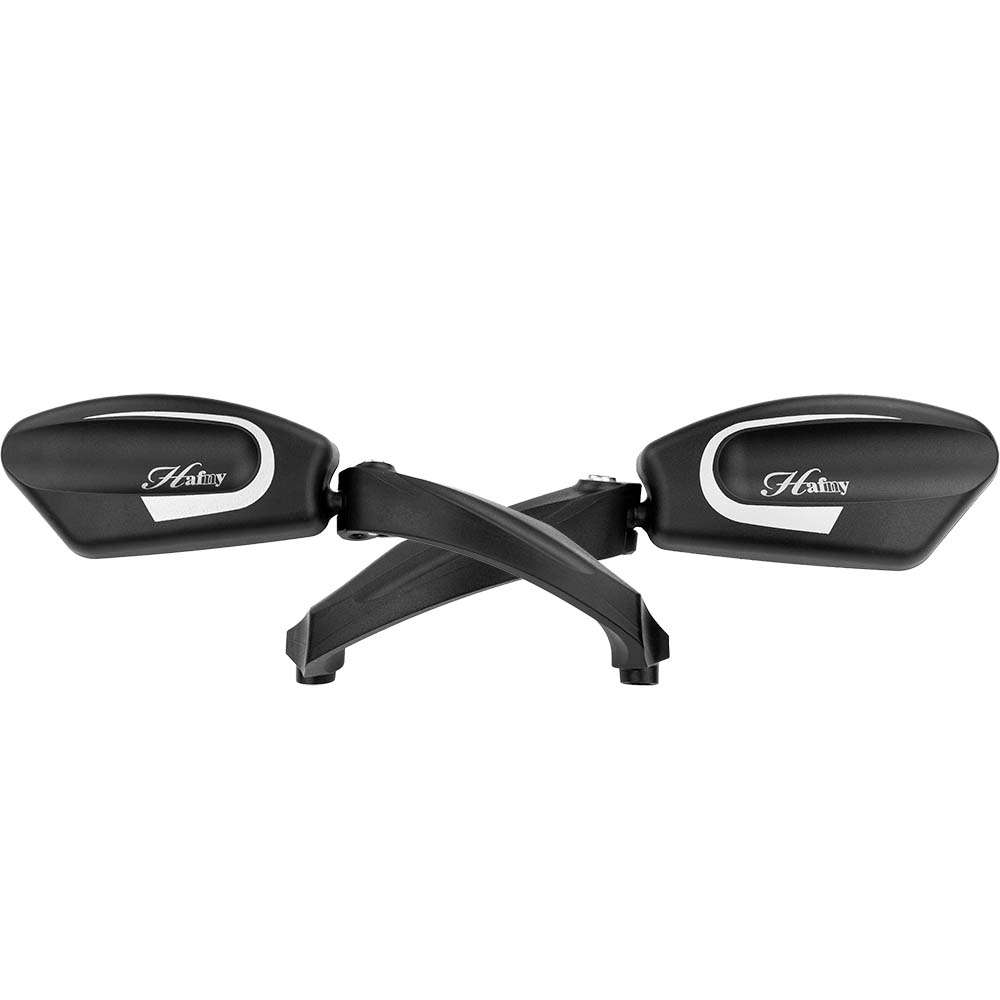 VM Handlebar Sideview Mirror - Universal Motorcycle Bike Rearview Mirror for Safety & Easy Installation - Perfect for Cruisers, Scooters & ATVs