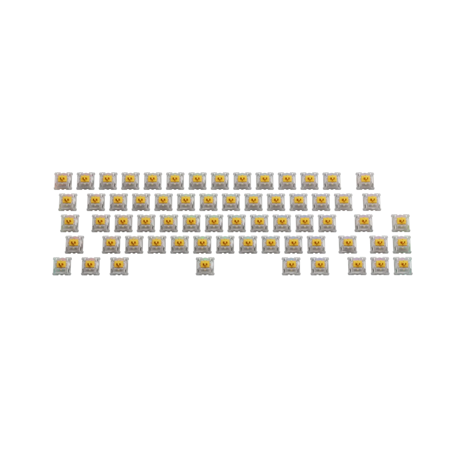 Glorious Panda Silent MX 75 Mechanical Keyboard Switches - Tactile & Quiet for Gaming, Typing & Office Work (ANSI Layout)
