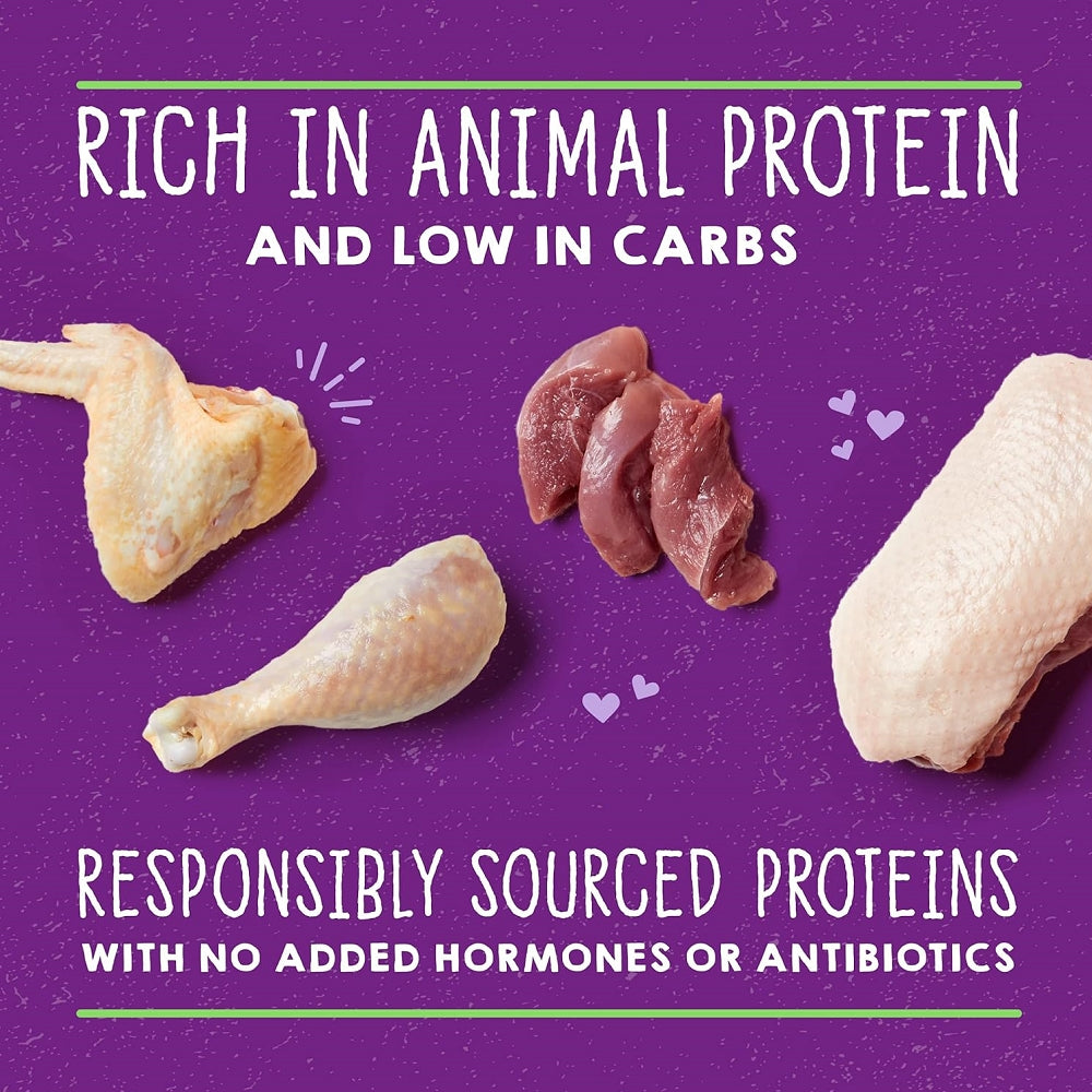 Premium Grain-Free Wet Cat Food - Carnivore Cravings Adult Duck & Chicken Recipe | 100% Complete Balanced Diet | High Protein, Natural Ingredients | Perfect for Indoor Cats & Picky Eaters