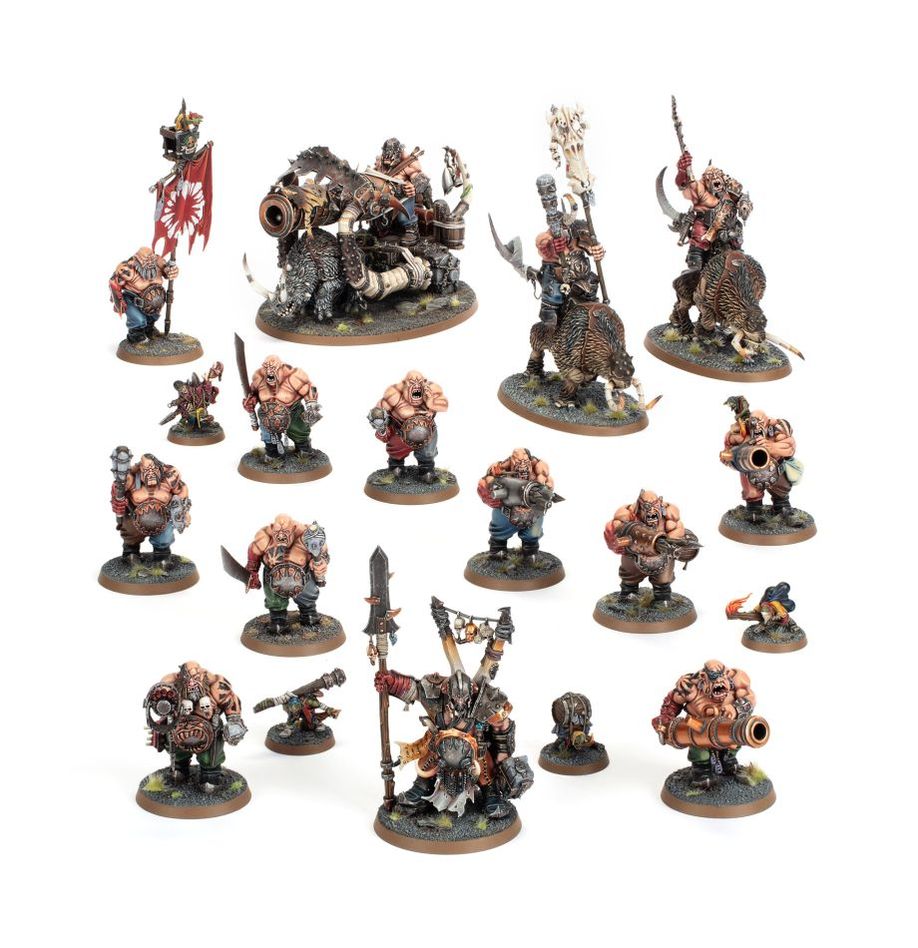 Age of Sigmar Spearhead: Ogor Mawtribes - Warhammer Fantasy Battle Miniatures for Tabletop Gaming & Collecting | Perfect for Wargaming Enthusiasts & Strategy Game Lovers