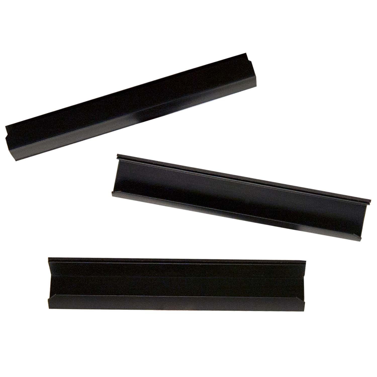 Cohas Magnetic Marker Tray Set - 6 Inch Writing Surface with 3 Trays (Markers Not Included) - Perfect for Whiteboards, Fridge Organization & Classroom Supplies