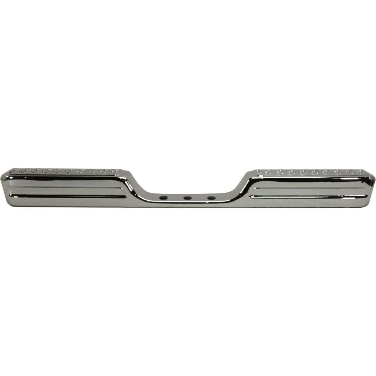 Replacement Step Bumper Rear Face Bar Chrome for 1984-1988 Toyota Pickup Trucks | Durable Truck Accessory for Off-Roading & Towing