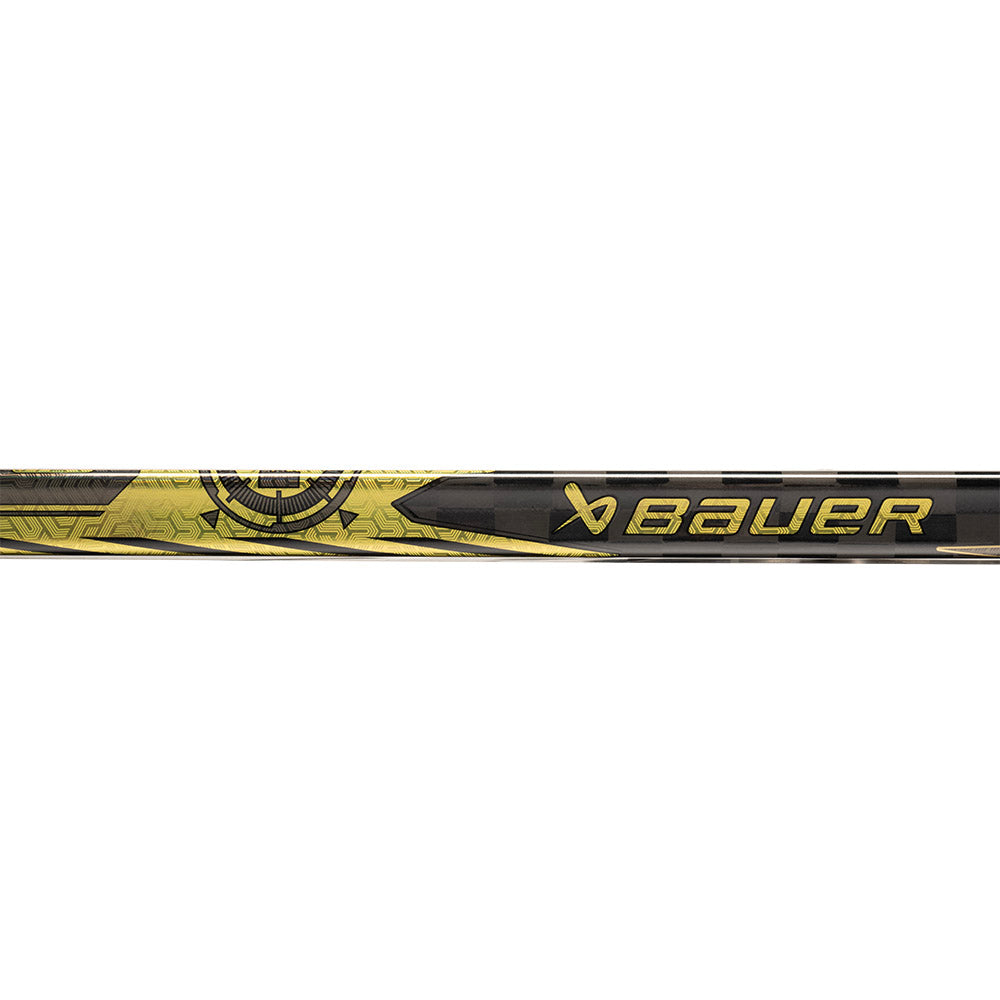 Bauer PROTO R Gold Senior Ice Hockey Stick - Lightweight Carbon Fiber Hockey Stick for Men & Women - Perfect for Competitive Play & Training