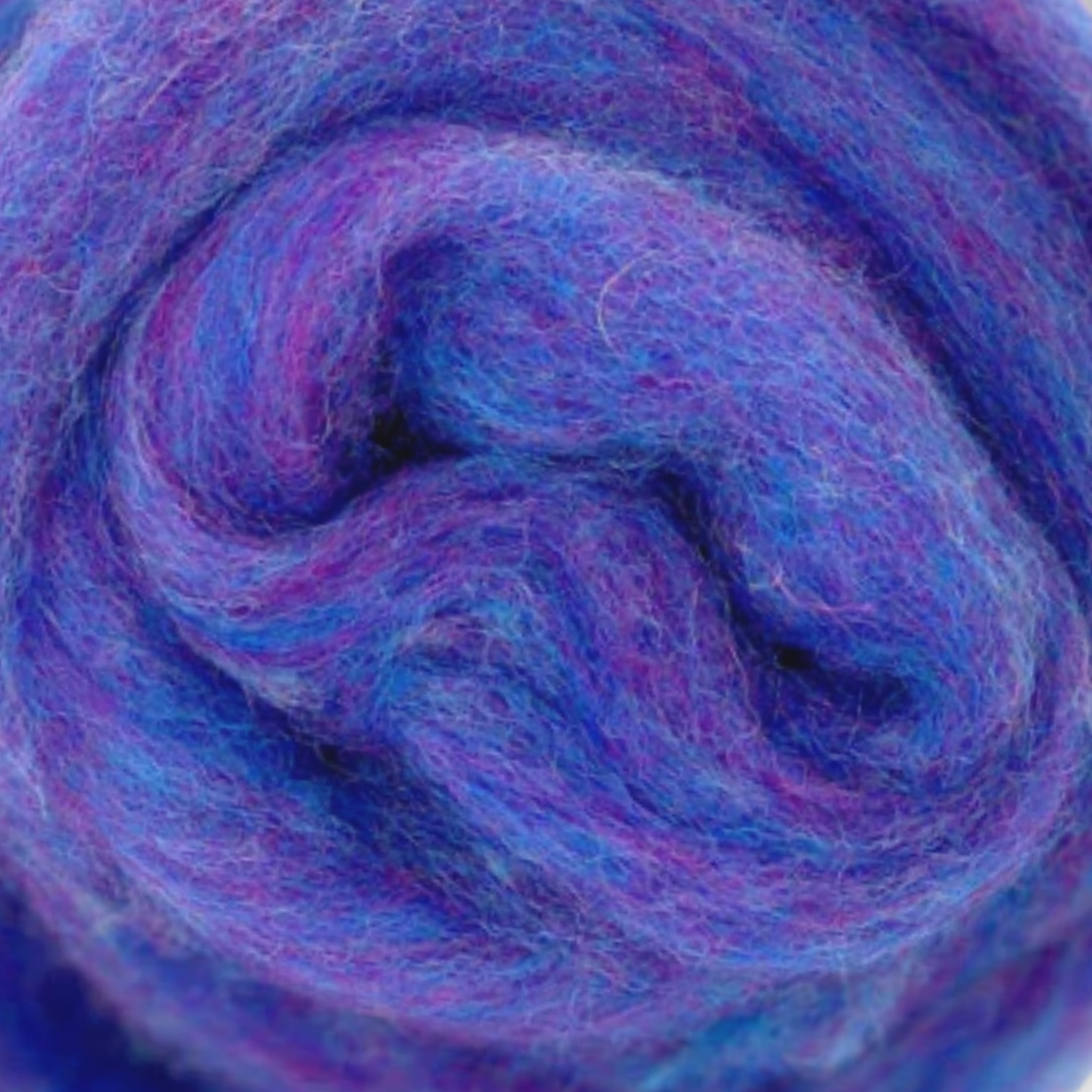 Fairytale Pastels Carded Corriedale Wool Sliver Variety Pack - Hand Spinning, Felting & Fiber Art Supplies for DIY Craft Projects