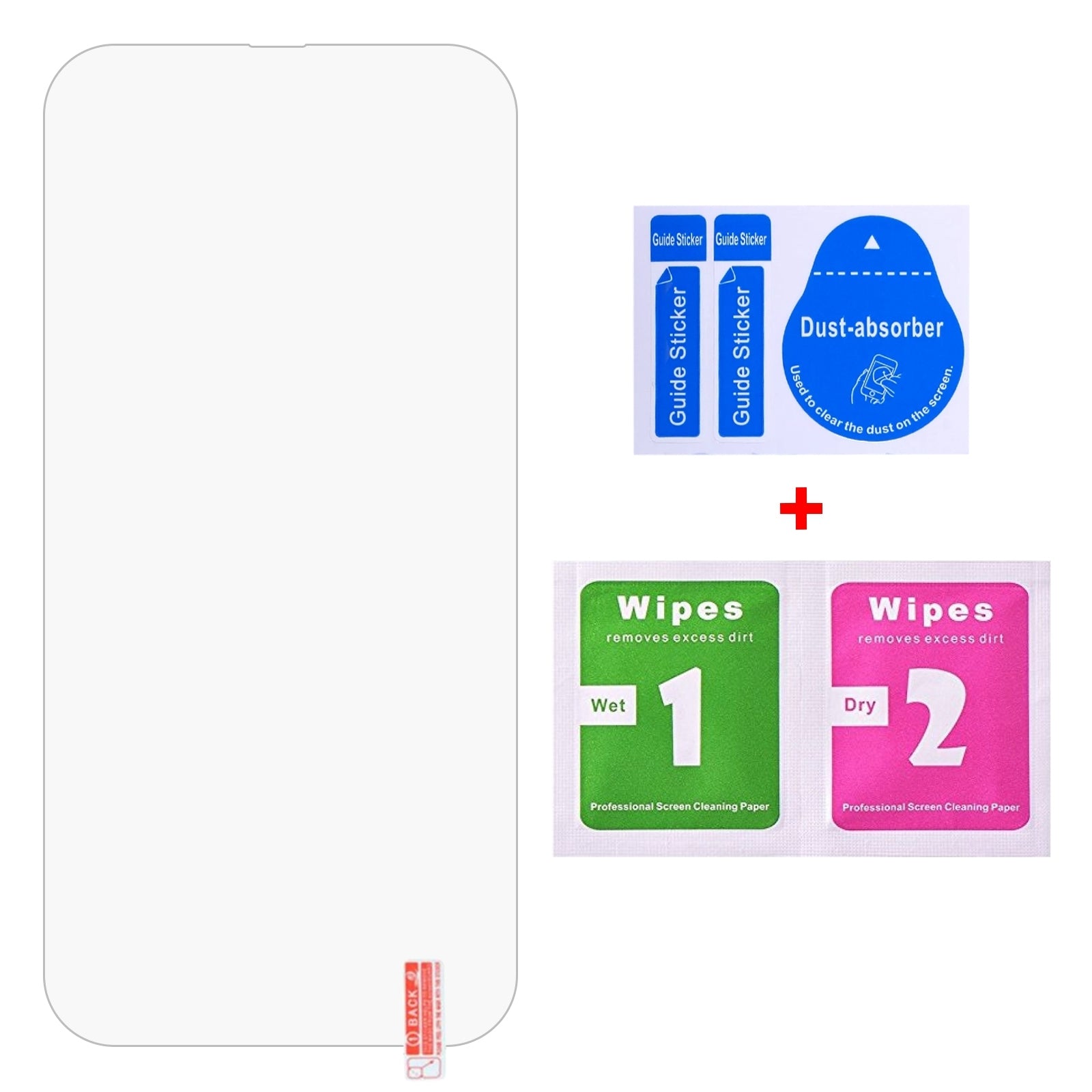 Tempered Glass Screen Protector for iPhone 14 Pro Max - HD Clear, Anti-Scratch, Bubble-Free - Perfect for Work, Travel & Everyday Use