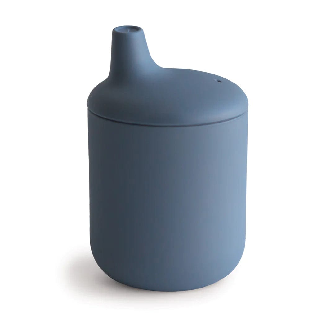 Mushie Silicone Sippy Cup - BPA Free, Leak Proof Toddler Drinking Cup for Boys & Girls - Perfect for Travel, Daycare & Mealtime
