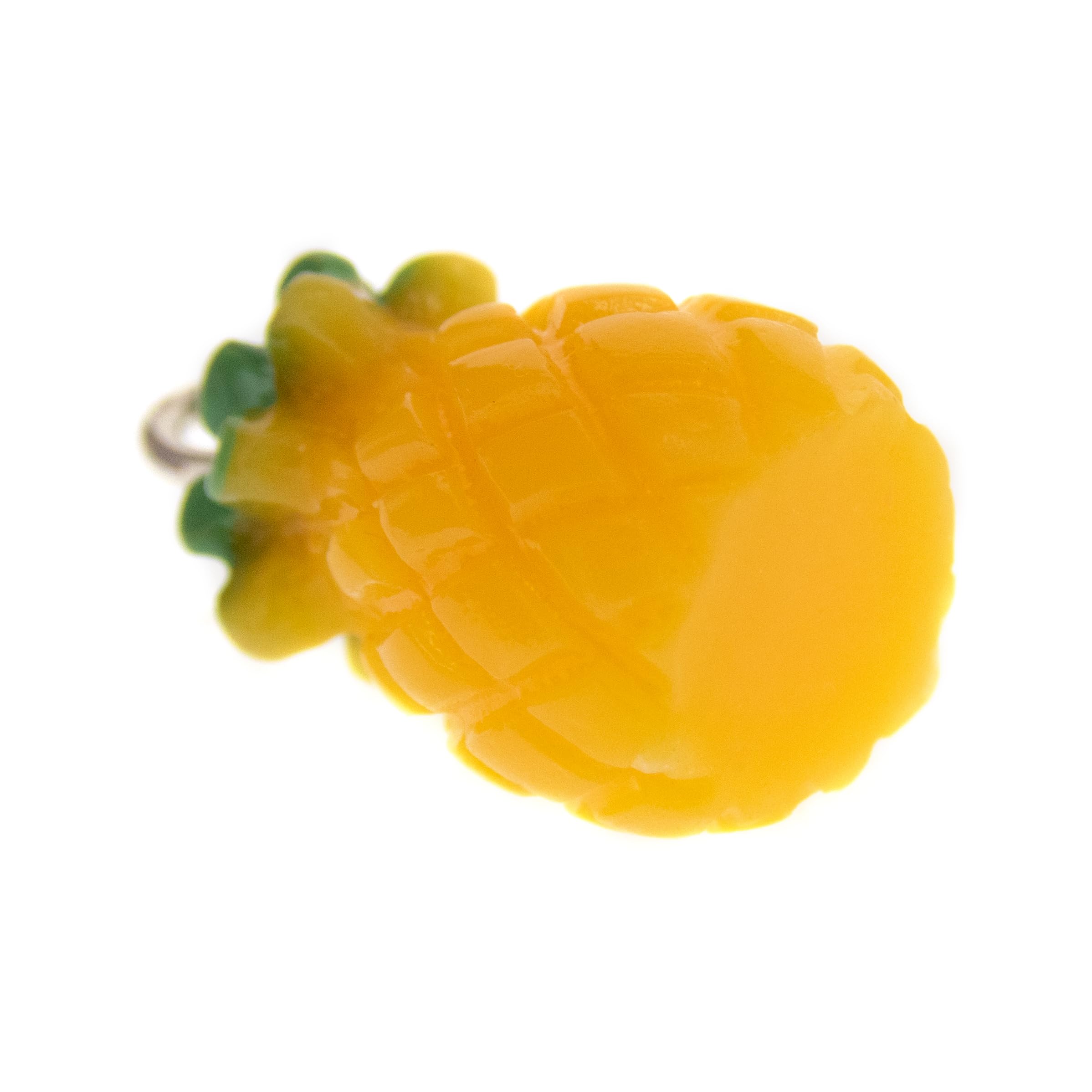 Vibrant Yellow Acrylic Pineapple Dangle Earrings for Women - Summer Statement Jewelry, Hawaiian Beach Party Accessories, Tropical Vacation Outfit Enhancer