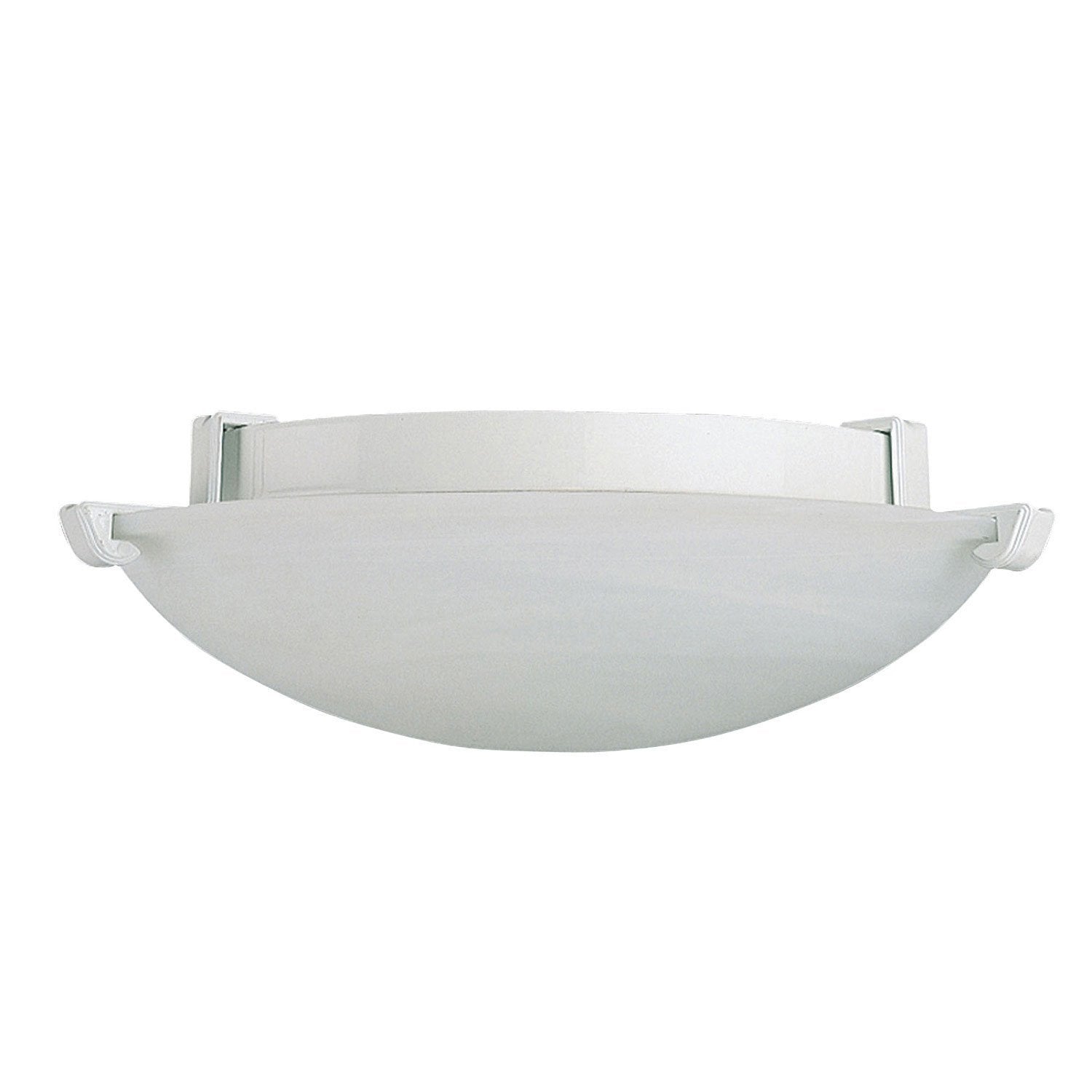 Concord Fans White 1 Light 150W Halogen Ceiling Fan Light Kit - Modern Lighting Fixture for Bedroom, Living Room & Office