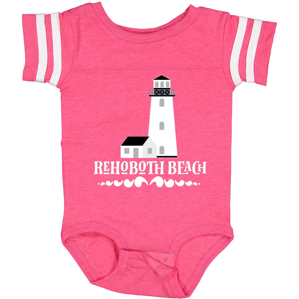 Inktastic Rehoboth Beach Delaware Baby Bodysuit - Cute Infant Onesie for Boys & Girls - Soft Cotton Comfort - Perfect for Beach Vacations & Family Outings