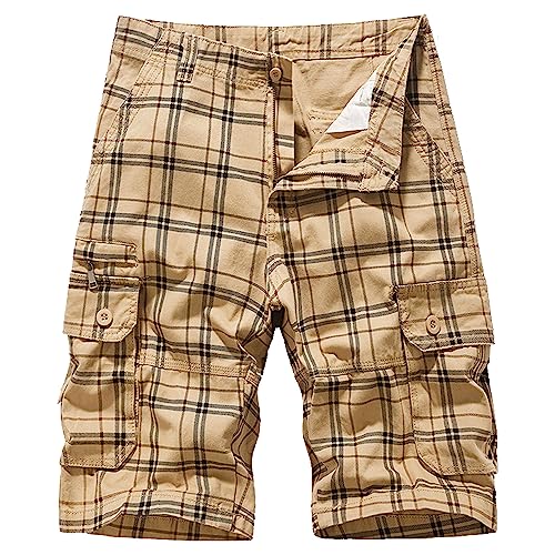 Plaid Khaki