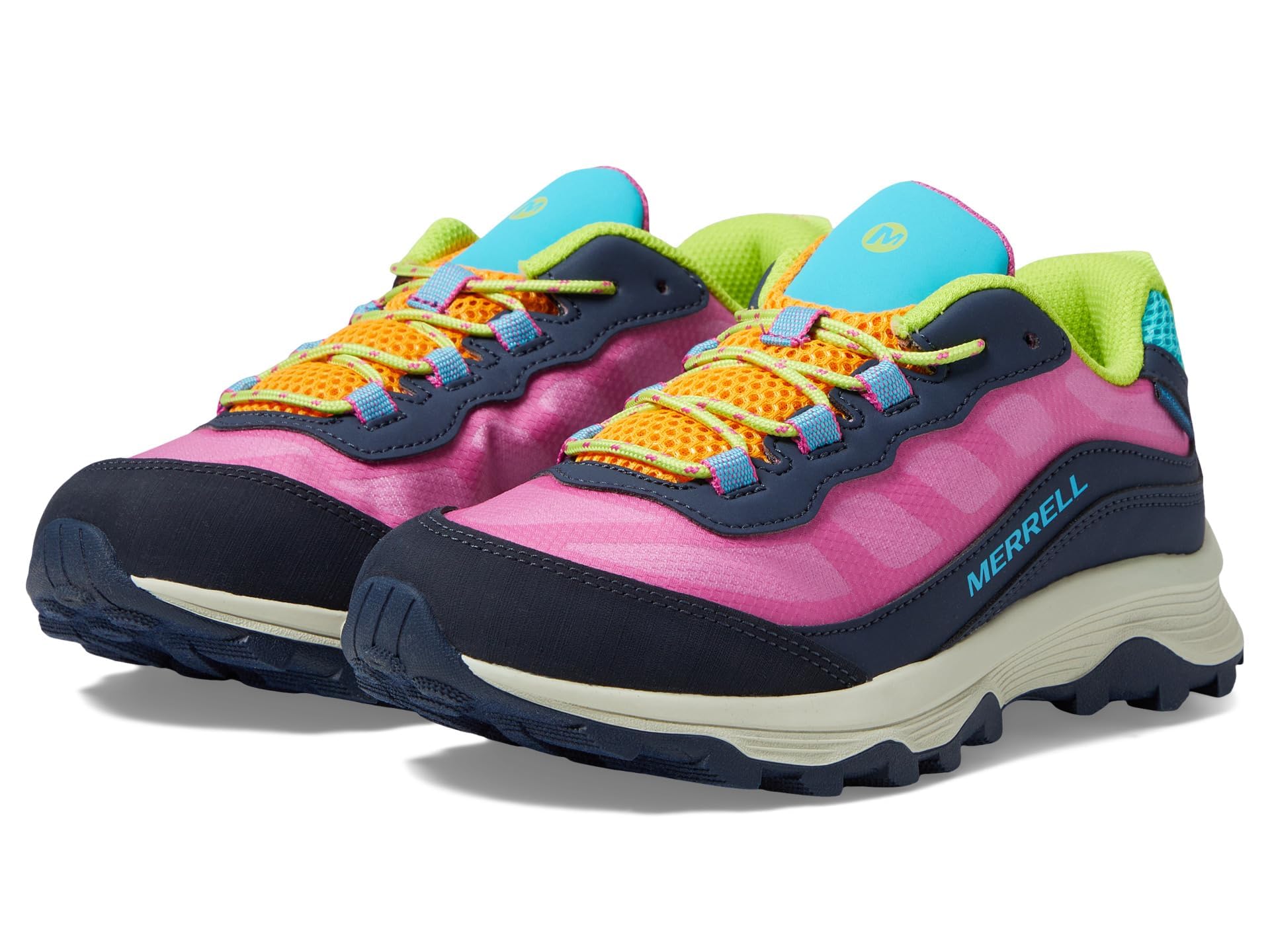 Merrell Kids Moab Speed Low Waterproof Hiking Shoes - Lightweight & Durable Outdoor Sneakers for Boys & Girls - Perfect for Trail Hiking, Camping & Everyday Adventures