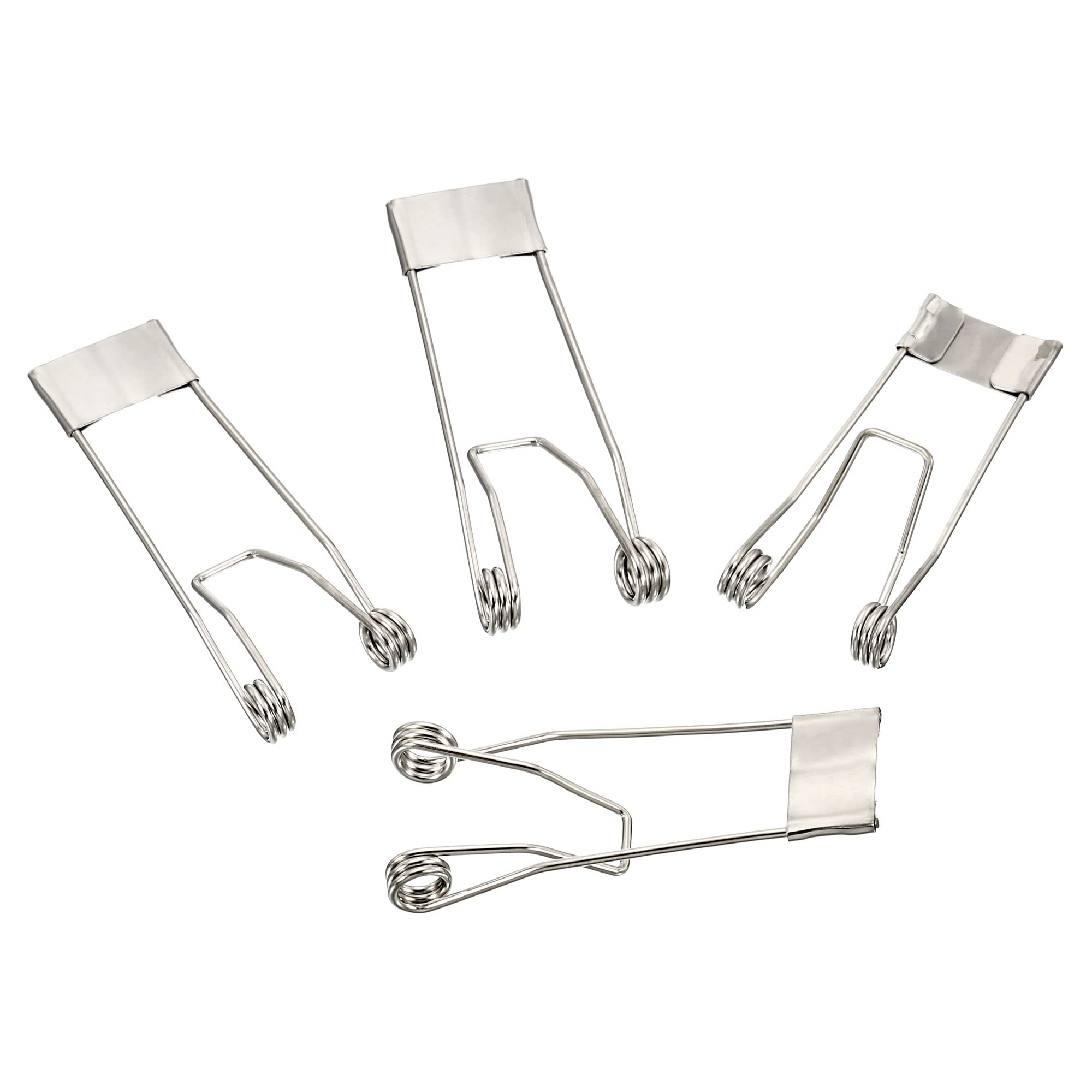 PATIKIL 52x19mm Downlight Spring Clips 10 Pack - Recessed Lighting Accessories for Ceiling Lamps - Secure & Easy Installation