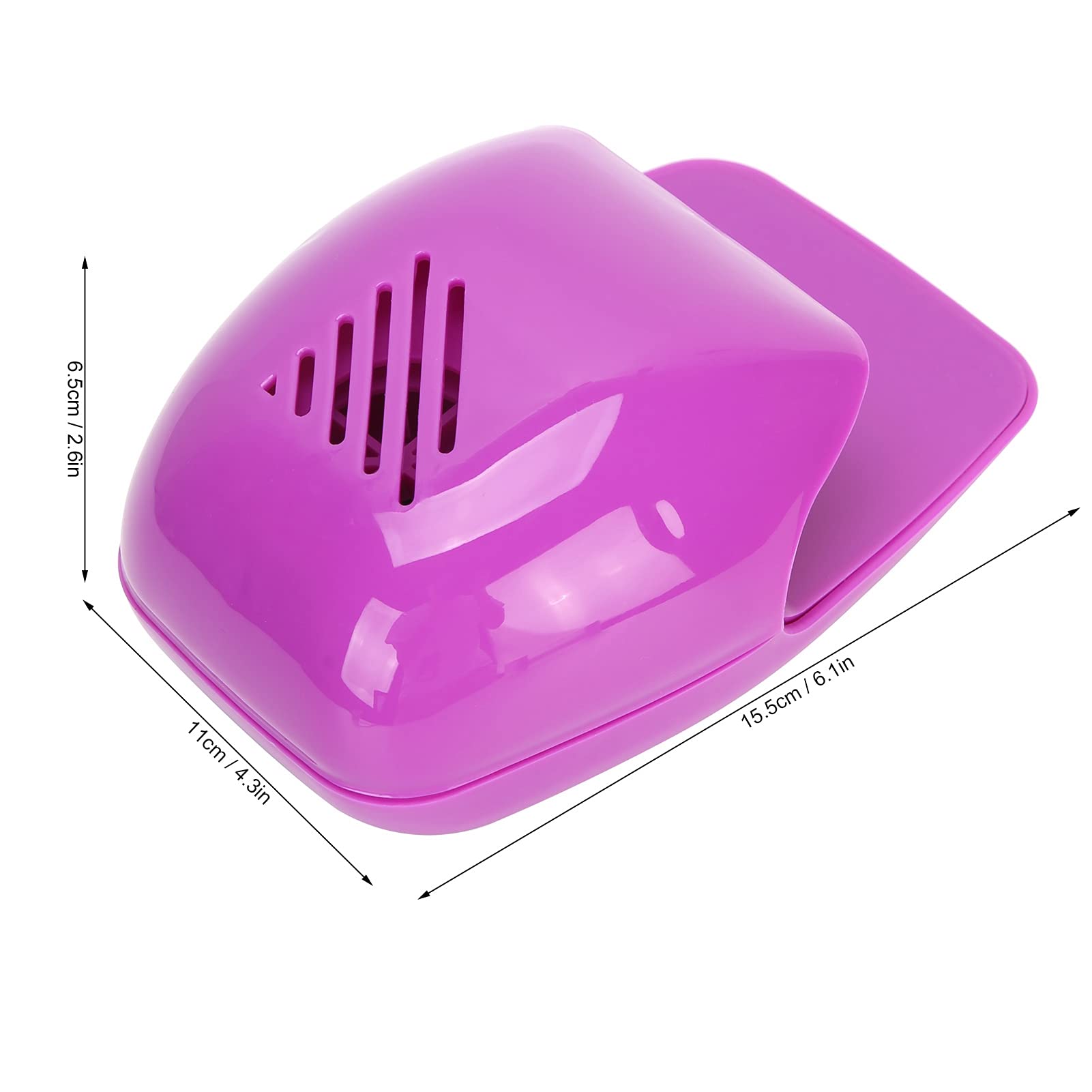 Professional Portable Nail Dryer for Gel & Acrylic Polish - Fast Drying UV/LED Manicure Tool with Air Blower - Perfect for Home Salon, Nail Art & DIY Manicures