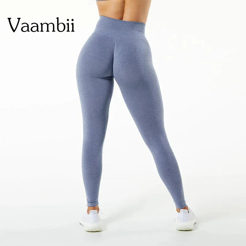 2022 High Waist Seamless Scrunch Bum Leggings for Women - Fitness Running Yoga Gym Sports Tights with Push Up Design - Perfect for Workouts, Yoga, Running & Everyday Wear