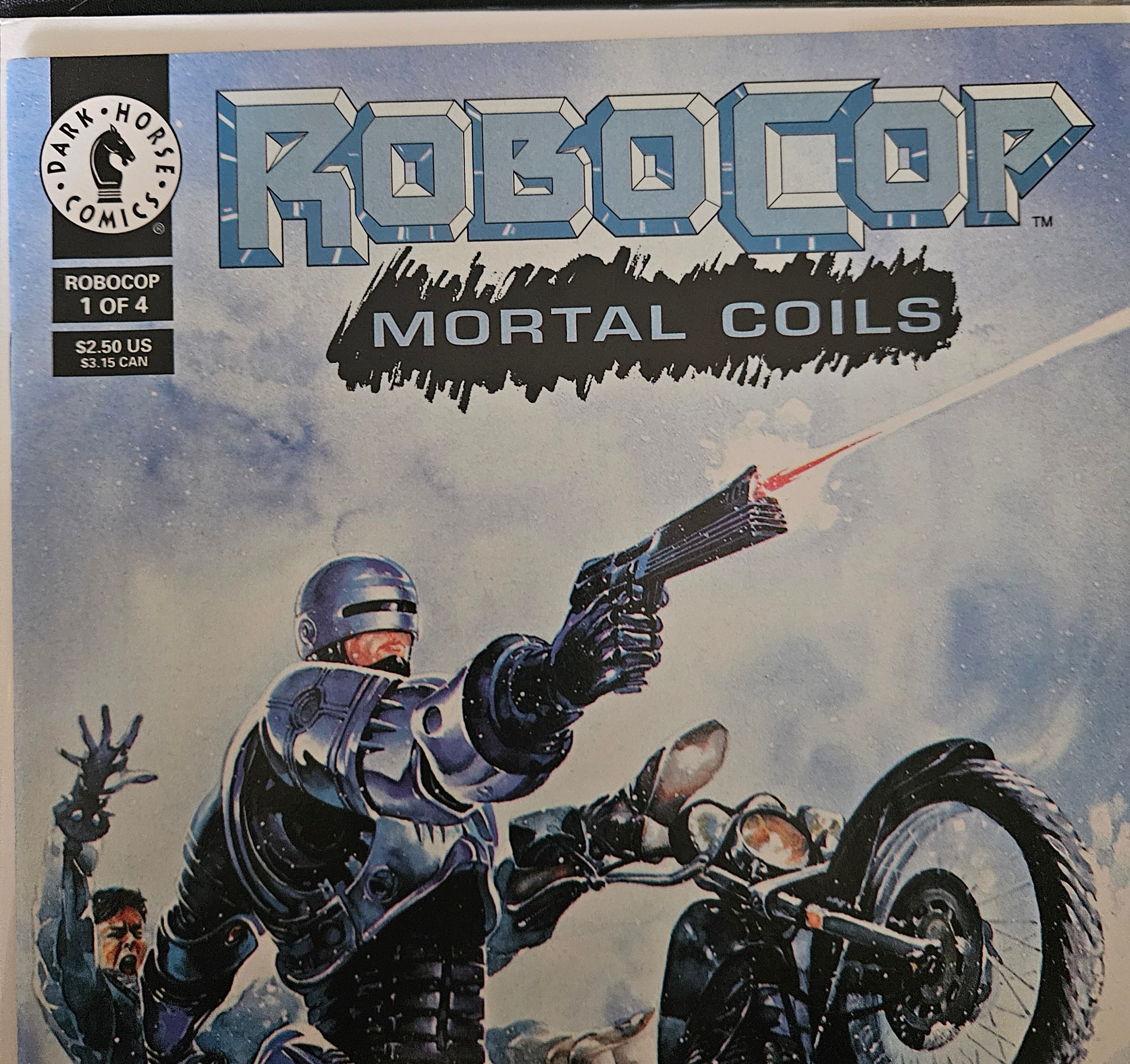 RoboCop Mortal Coils Issue #1 of 4 | Dark Horse Comics 1992 | Collectible Comic Book for Sci-Fi Fans & Action Lovers