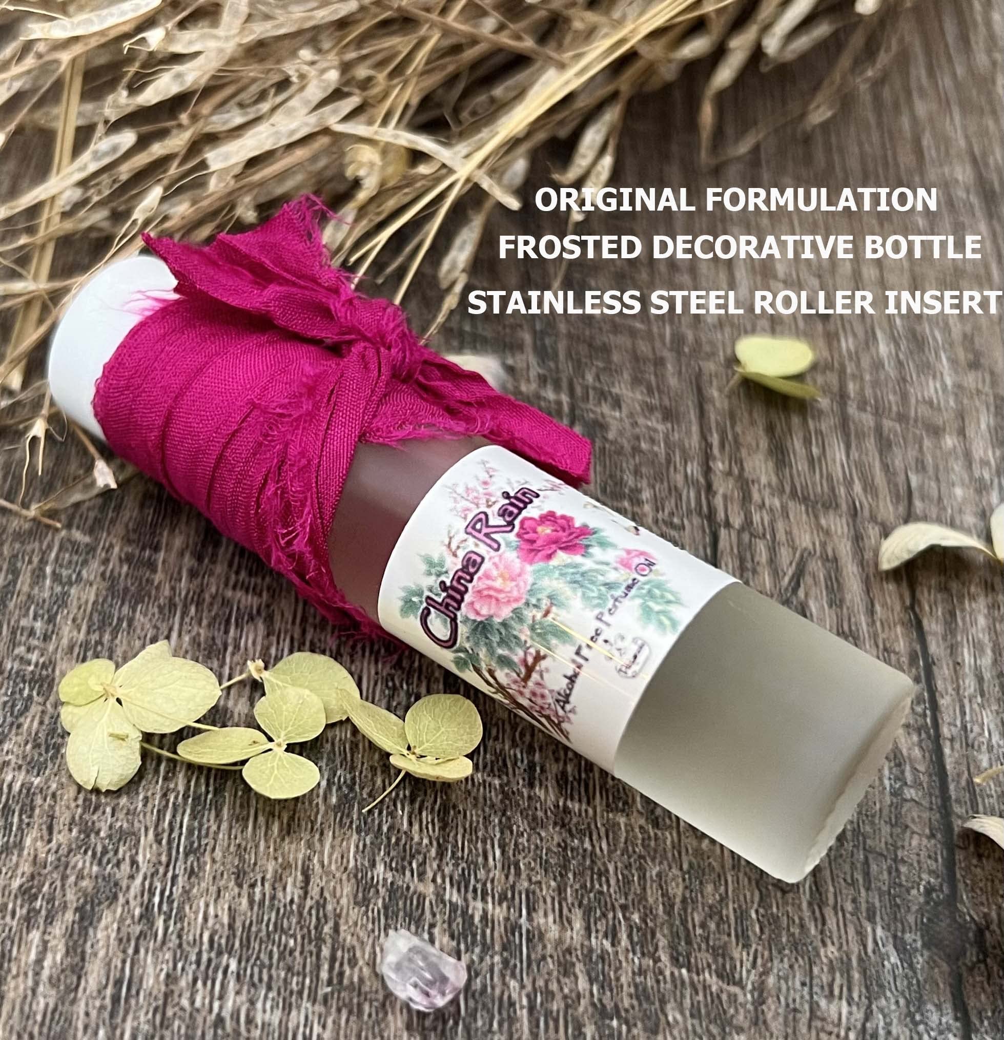 CHINA RAIN Original Perfume Oil - Long Lasting Vegan Fragrance, Phthalate & Alcohol Free, 10ml Roll On Bottle (Yellow) | Perfect for Daily Wear, Gifts & Aromatherapy