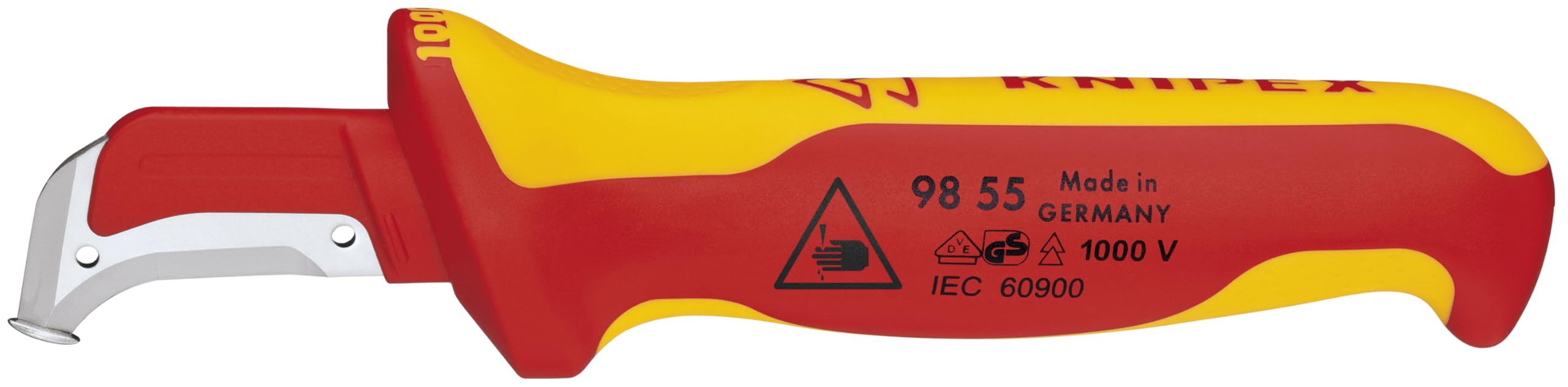 KNIPEX Insulated Dismantling Knife 1000V for Electricians