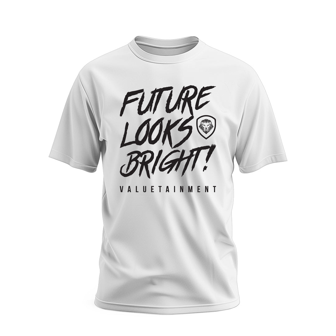 Premium FLB T-Shirt for Men - Soft Cotton White Tee - Comfortable Casual Wear for Everyday & Gym