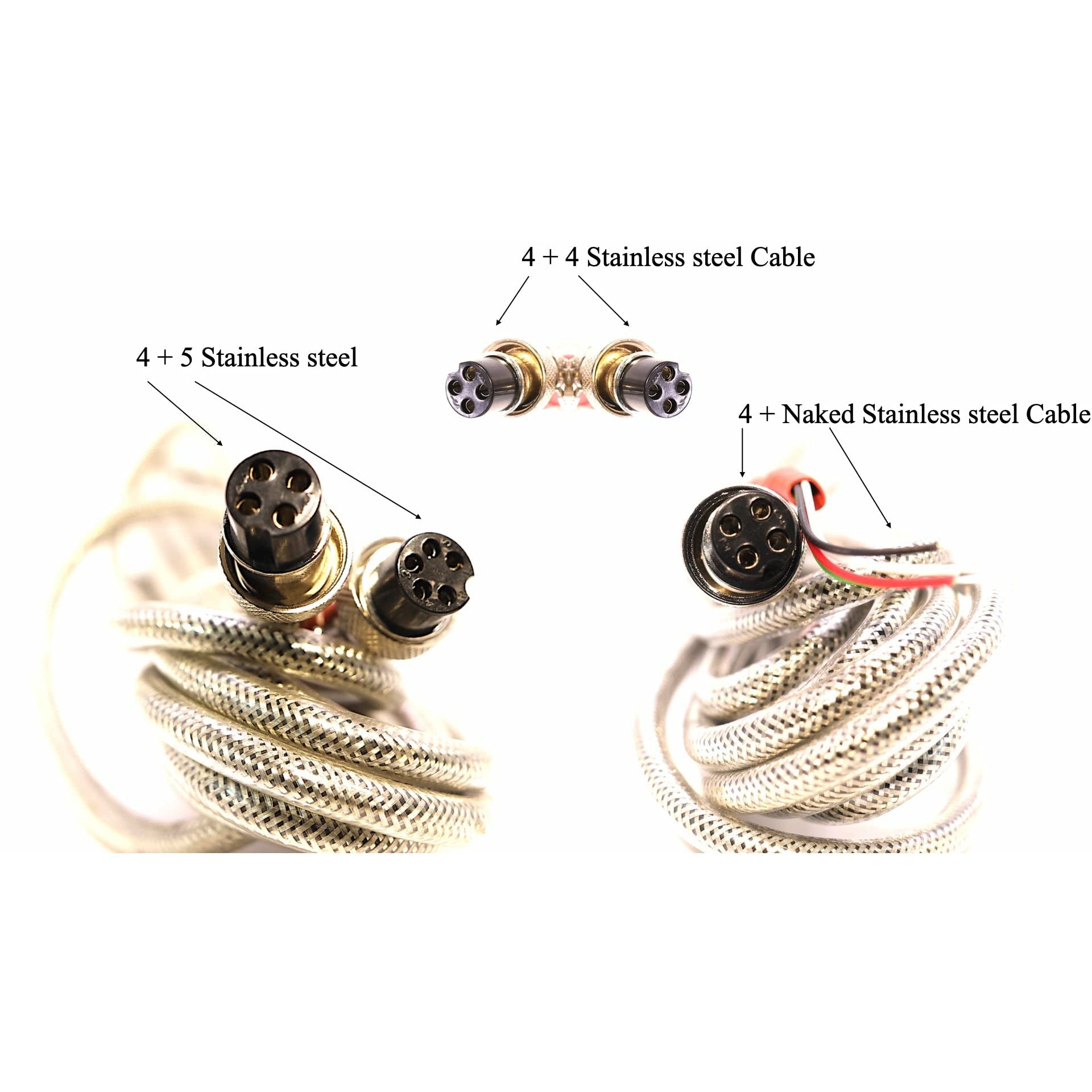Liberty LS-15 4+5 Regular Connector Cable for PS-IN202 Floor Scale Indicator - Stainless Steel Connection Wire | Perfect for Industrial Weighing Systems & Commercial Floor Scales
